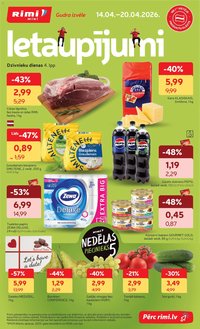 Rimi Mini Rimi akciju buklets