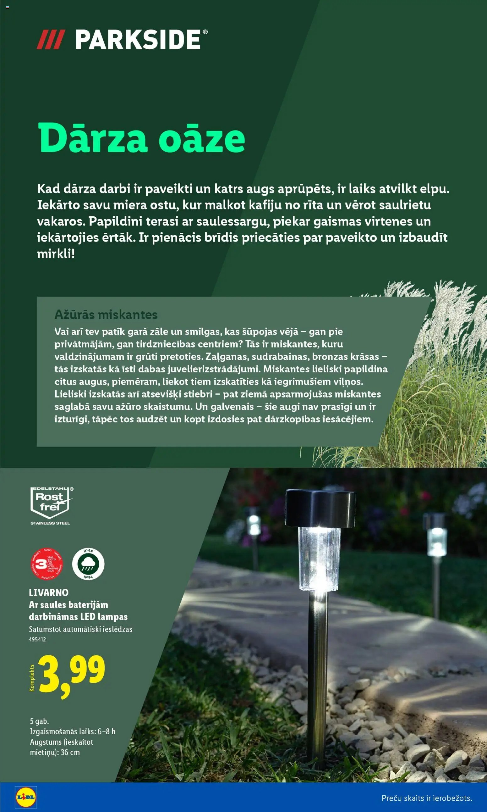 Lidl - Lai dārzs zaļo