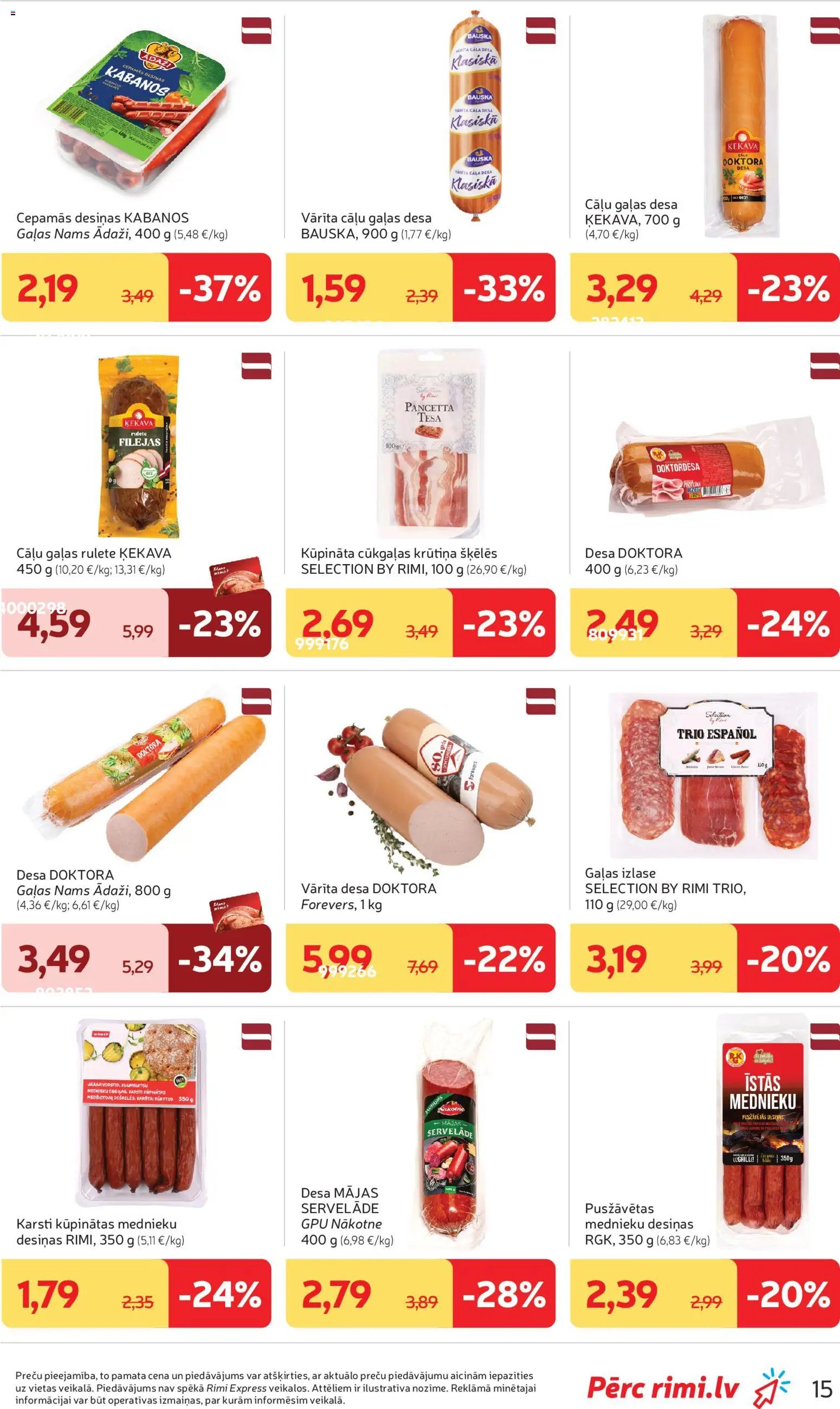 Rimi Akciju Buklets