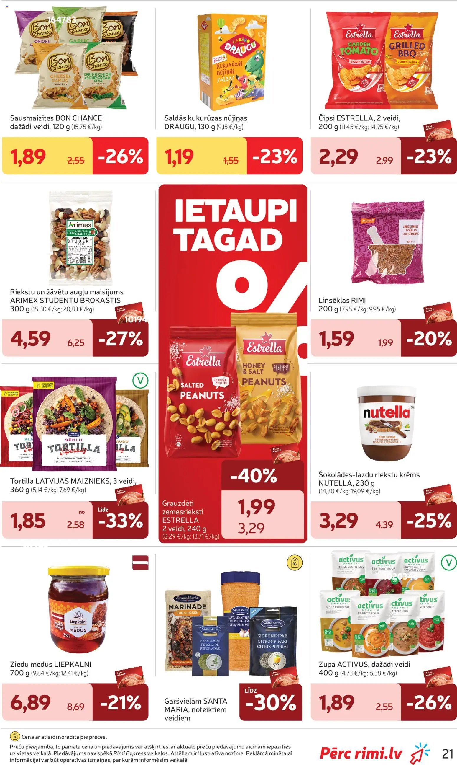 Rimi Akciju Buklets