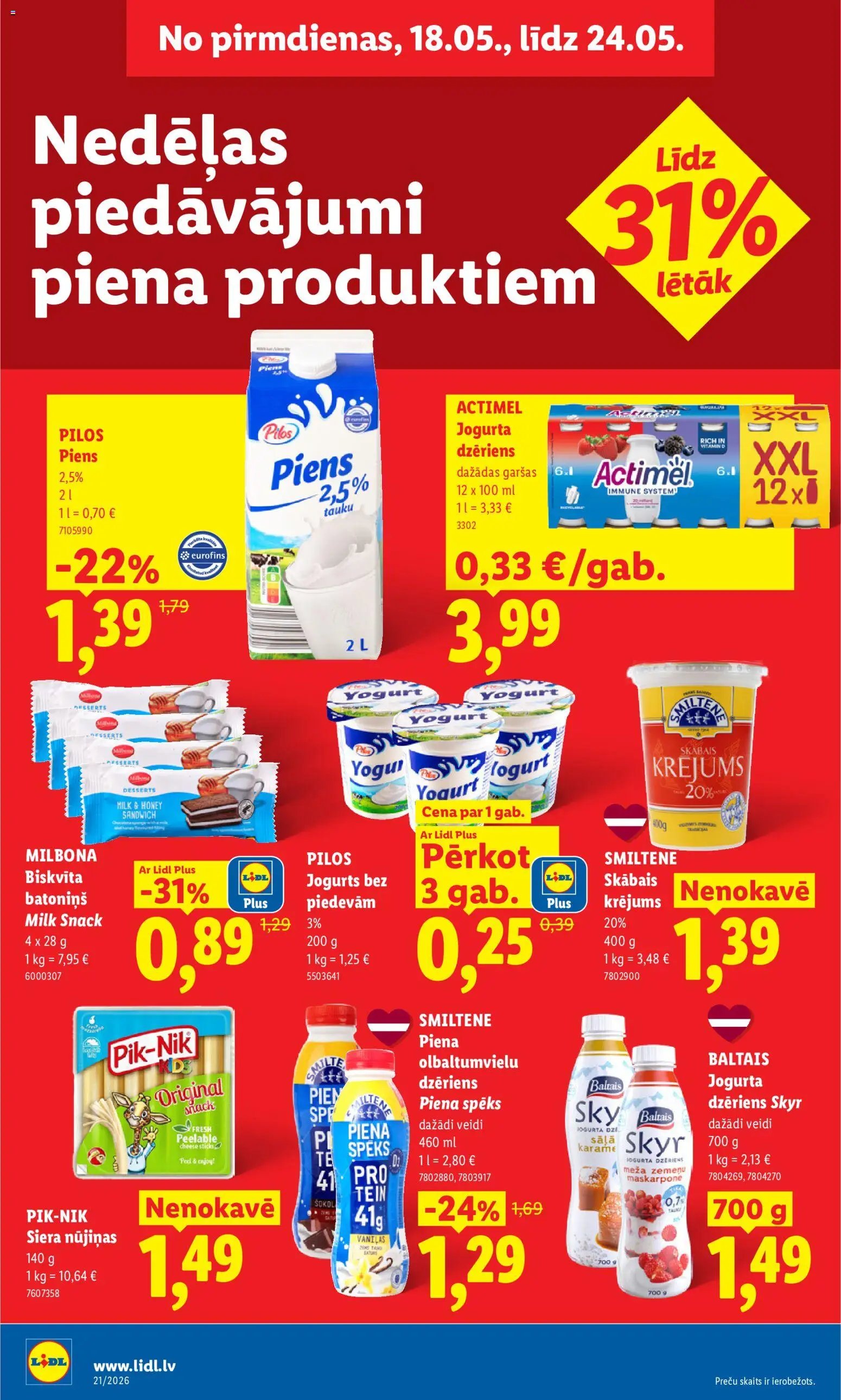 Lidl Akciju buklets