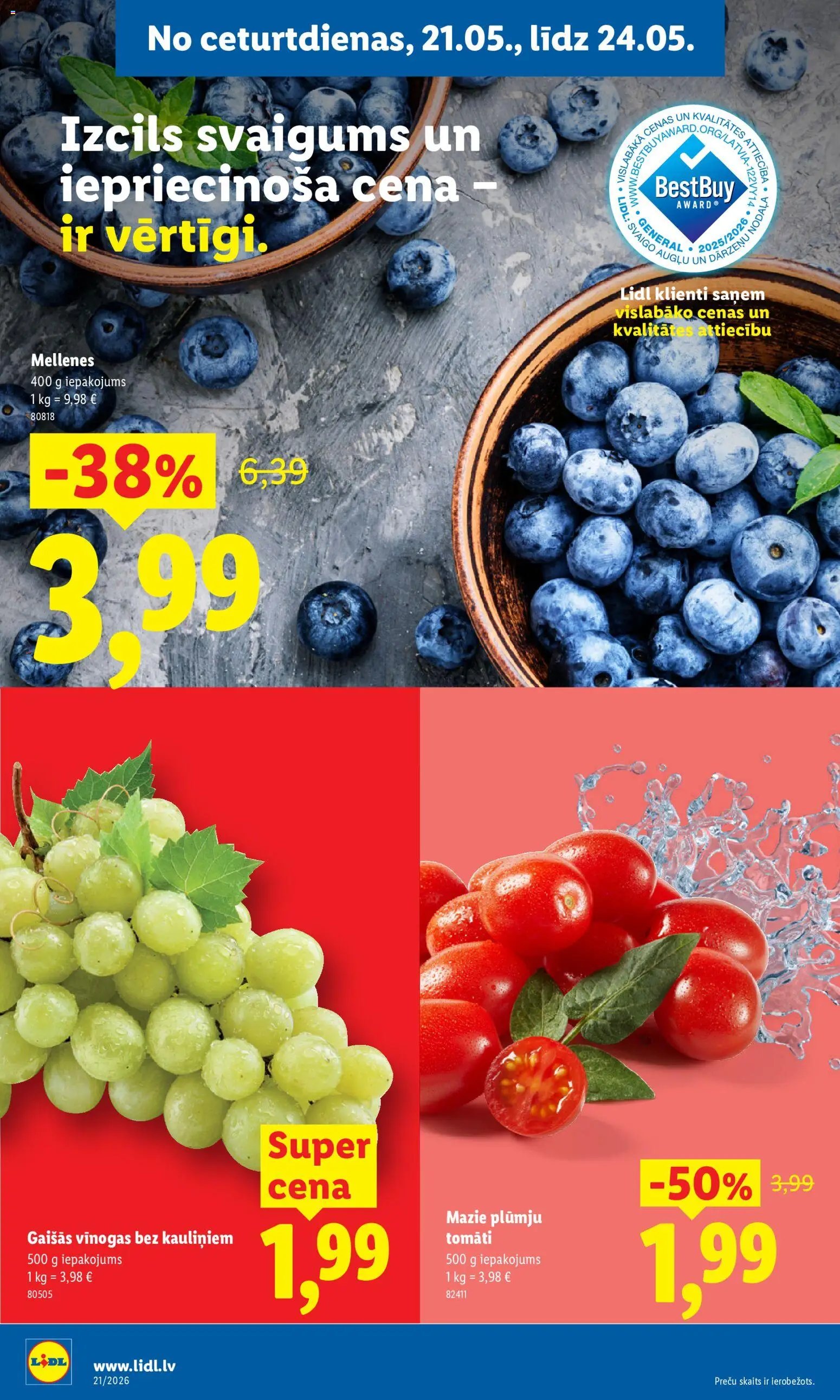 Lidl Akciju buklets