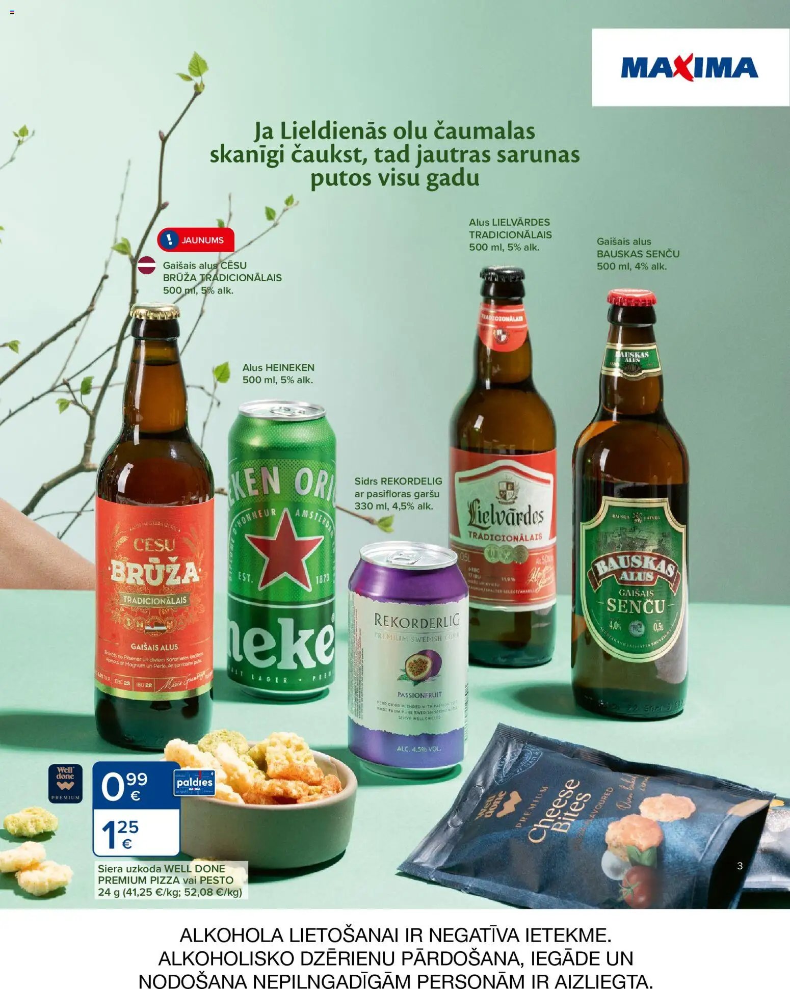 Maxima - Lieldienu dzērienu katalogs