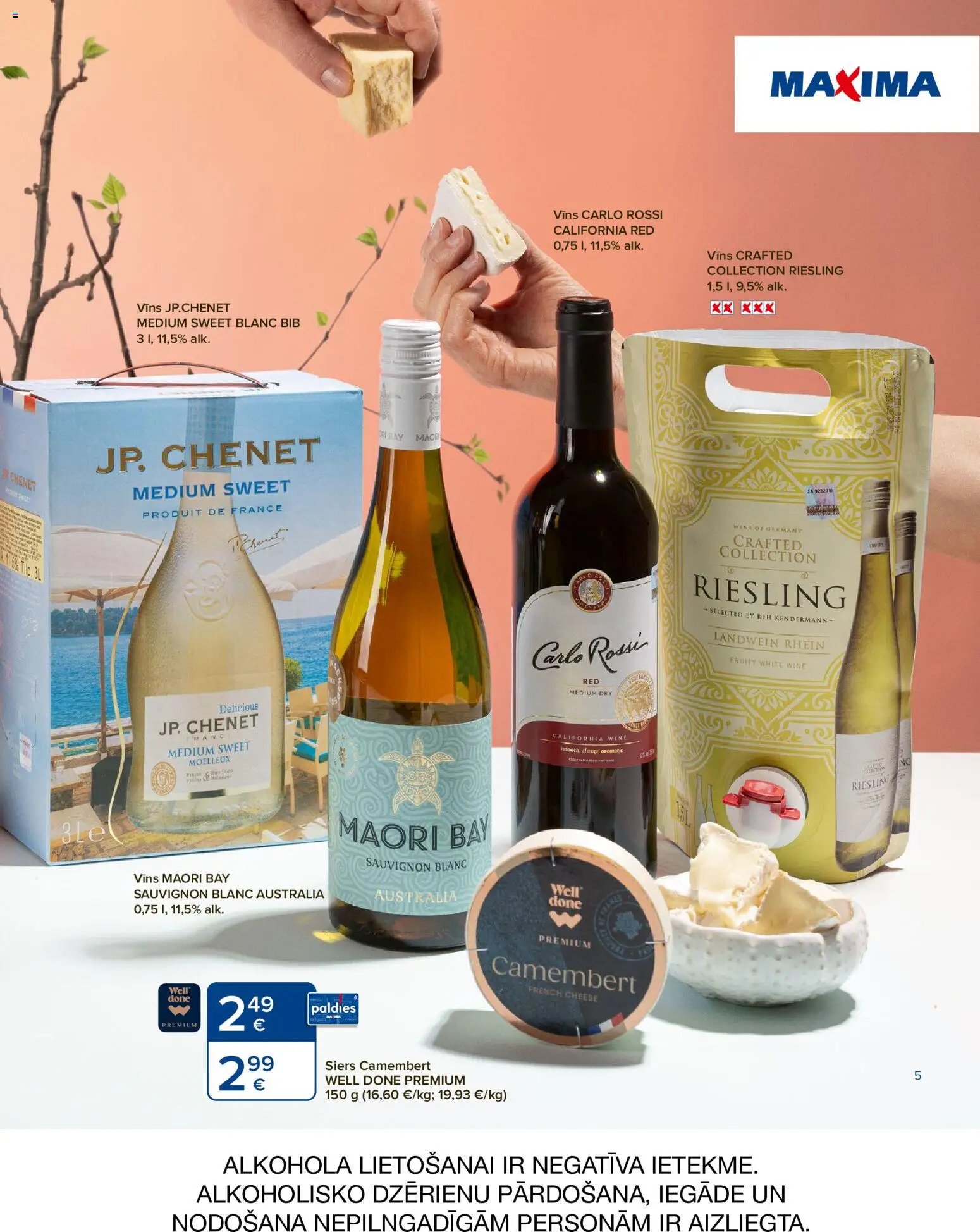 Maxima - Lieldienu dzērienu katalogs