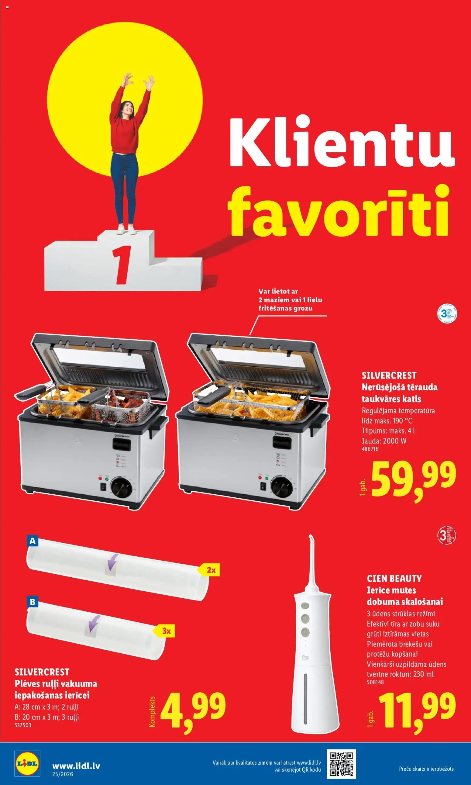 Lidl Nepārtikas preču piedāvājums