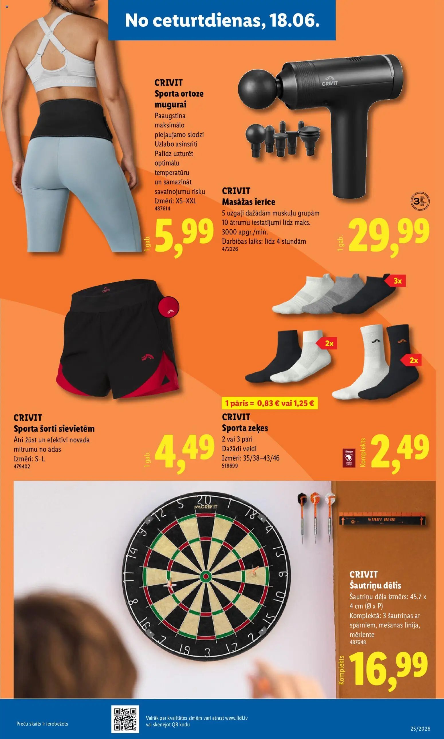 Lidl Nepārtikas preču piedāvājums