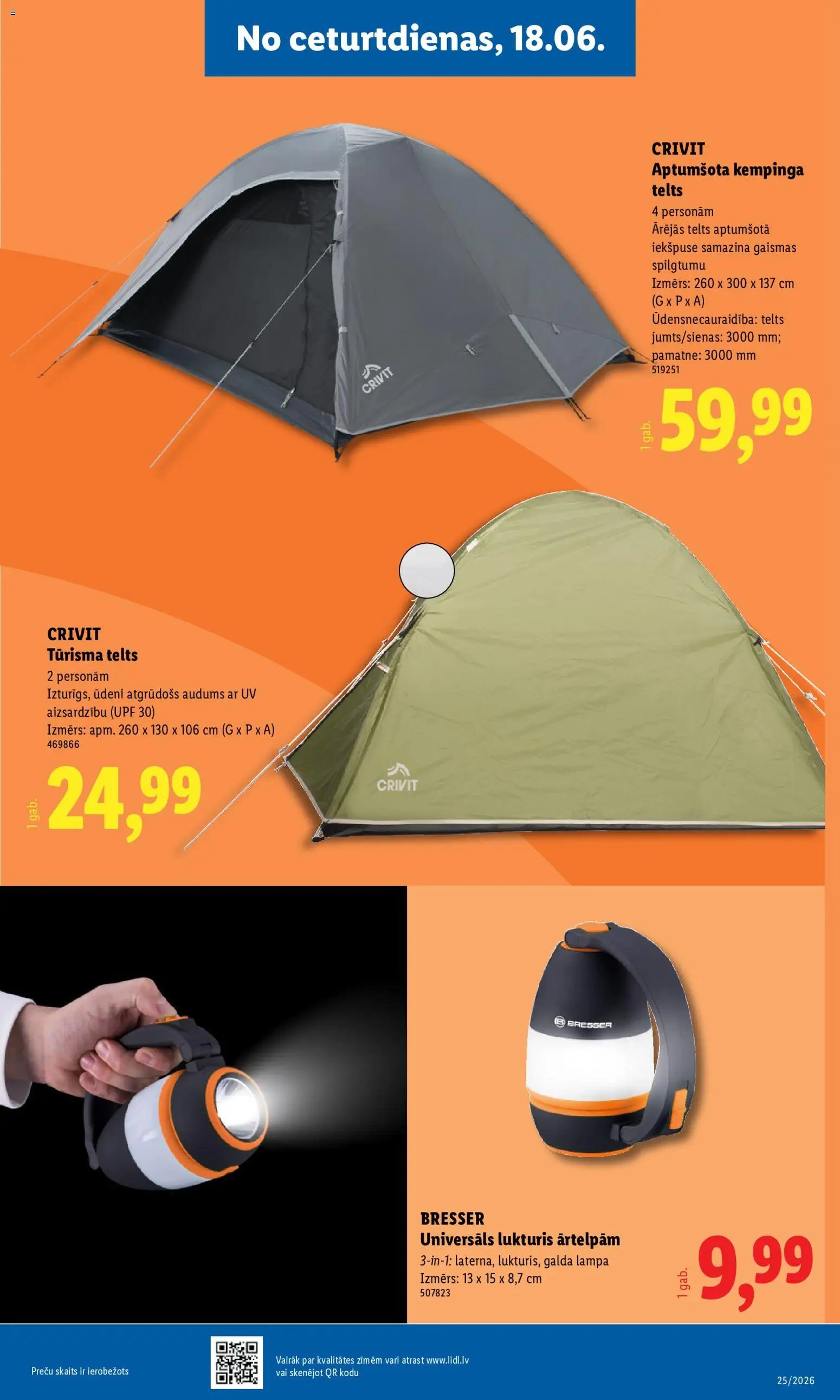 Lidl Nepārtikas preču piedāvājums