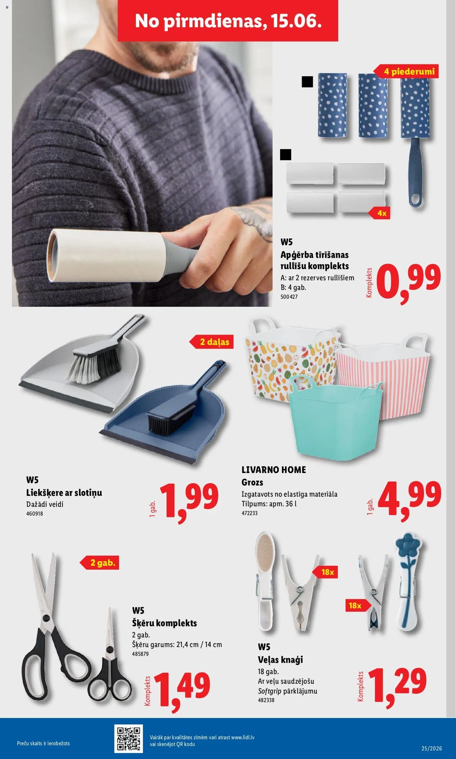 Lidl Nepārtikas preču piedāvājums