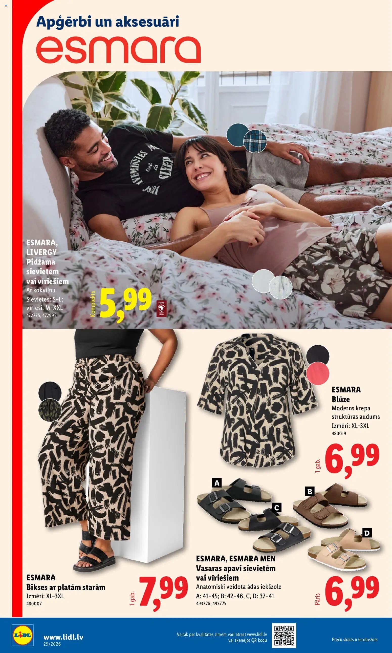 Lidl Nepārtikas preču piedāvājums