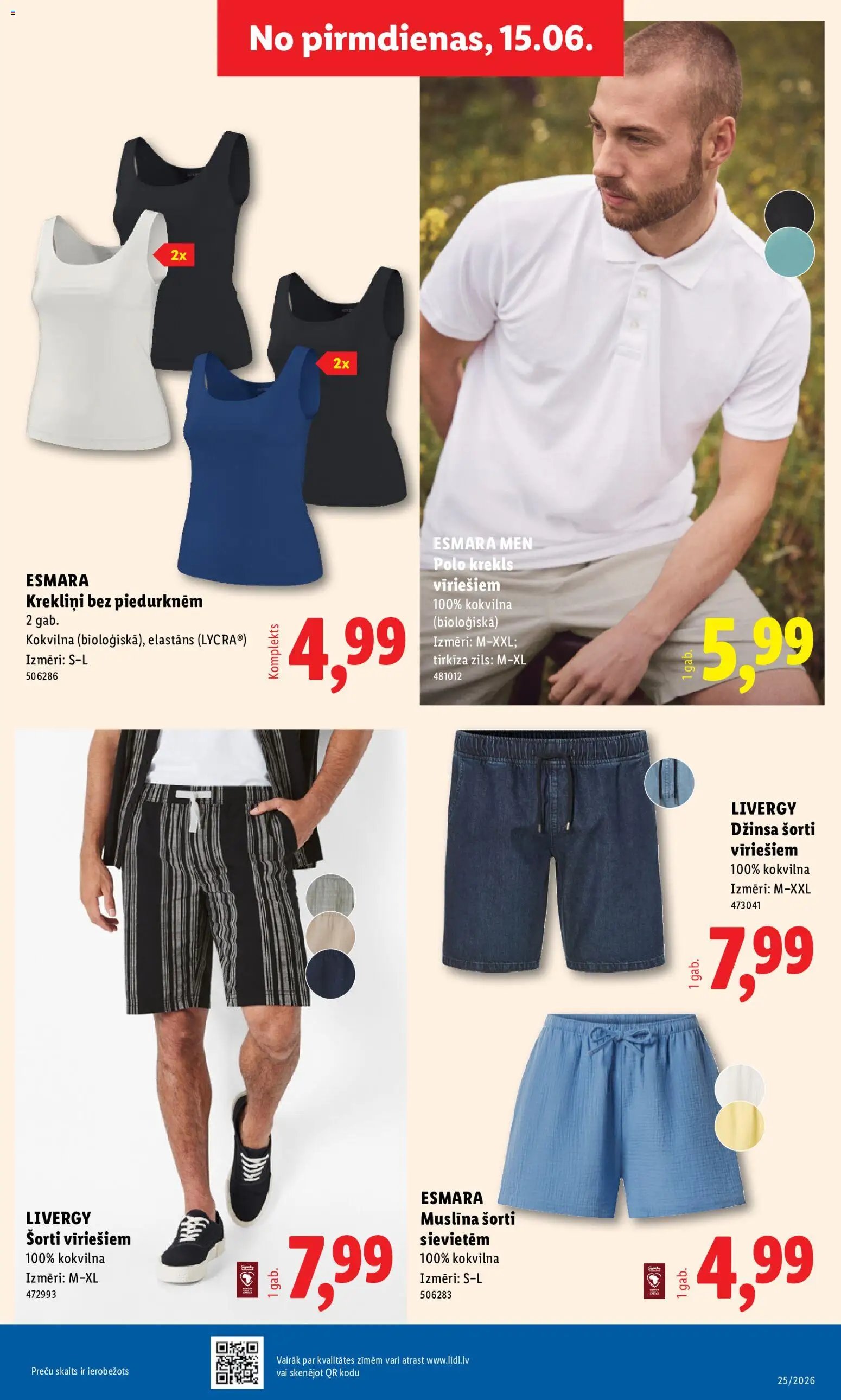 Lidl Nepārtikas preču piedāvājums