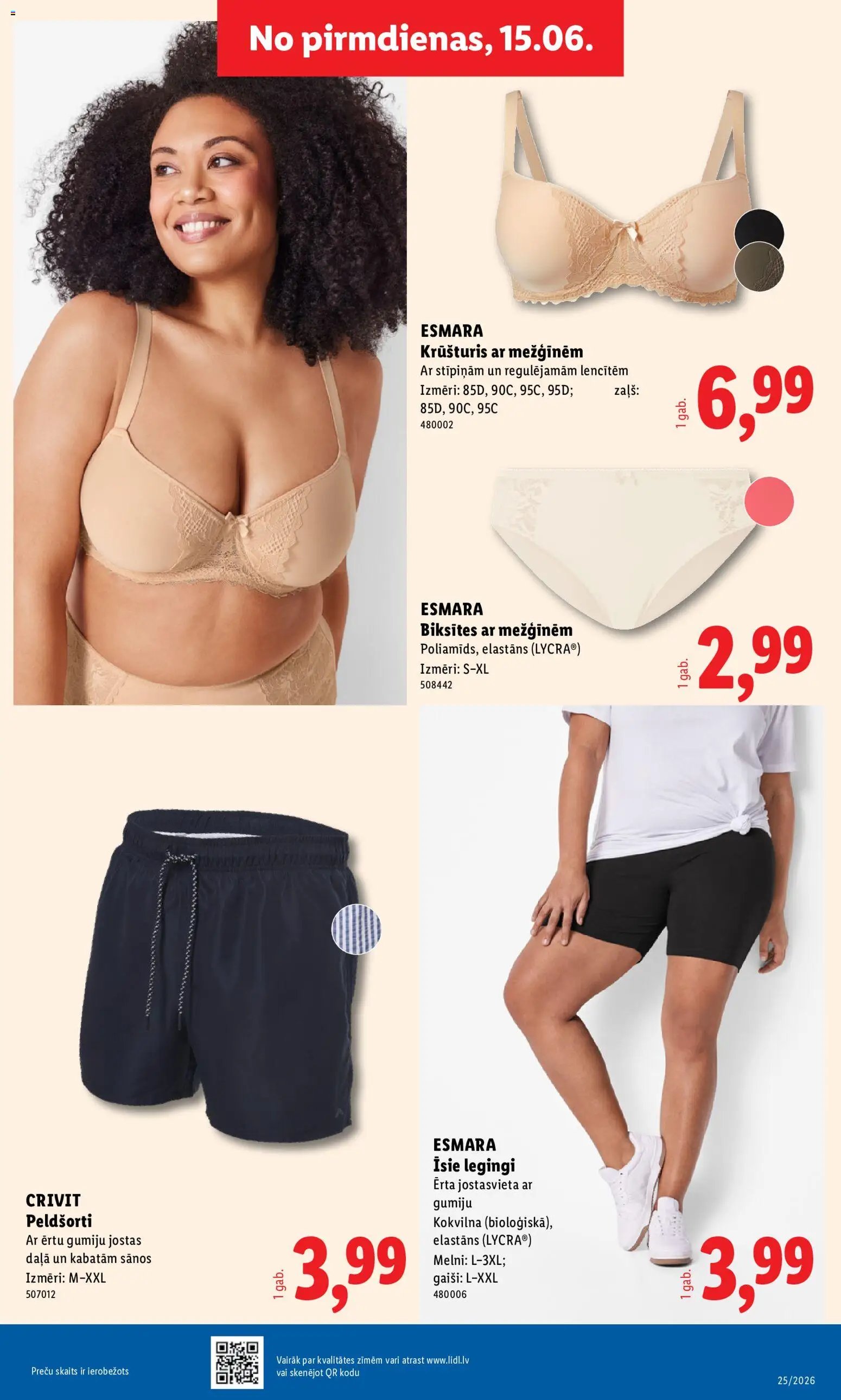 Lidl Nepārtikas preču piedāvājums