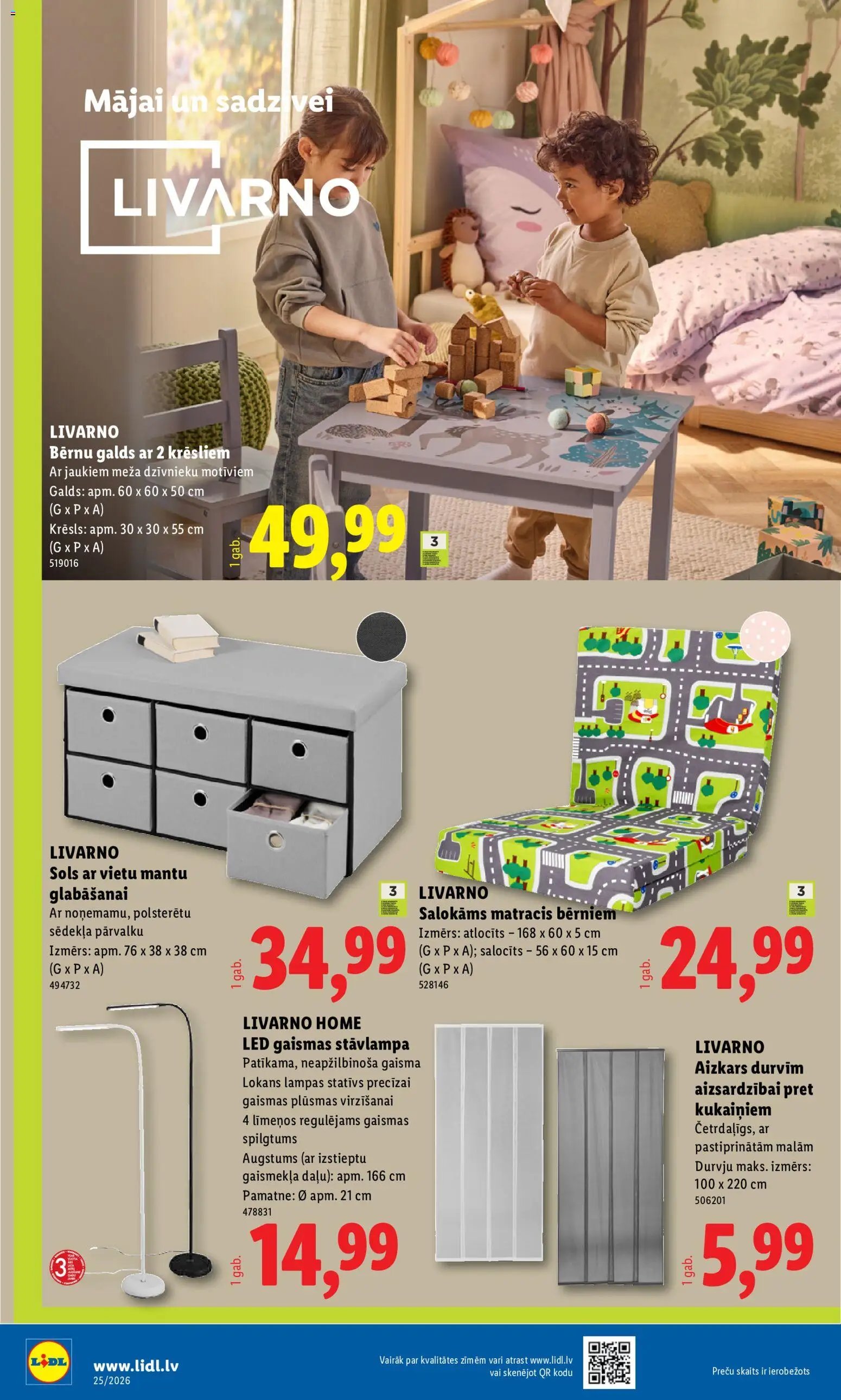Lidl Nepārtikas preču piedāvājums