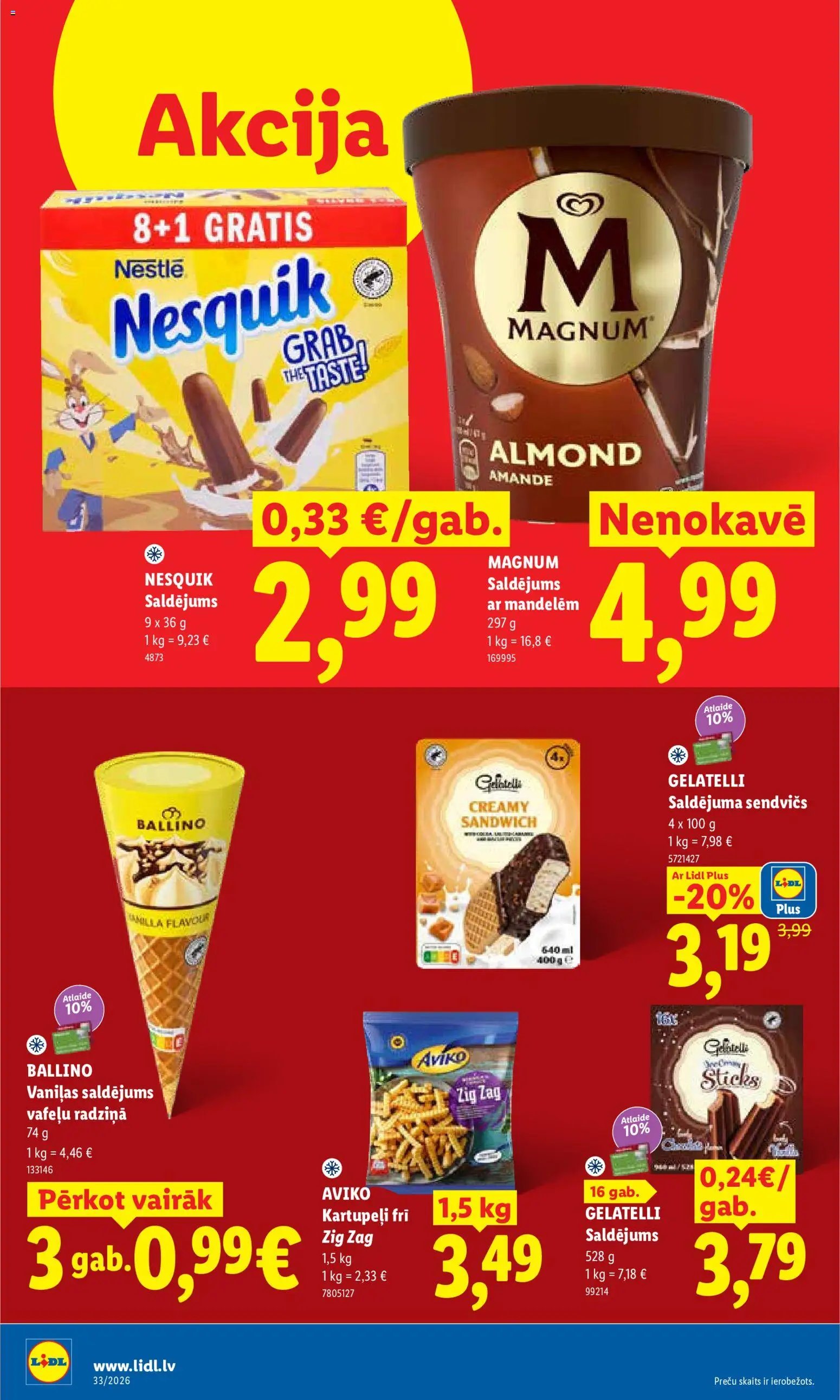 Lidl Akciju buklets