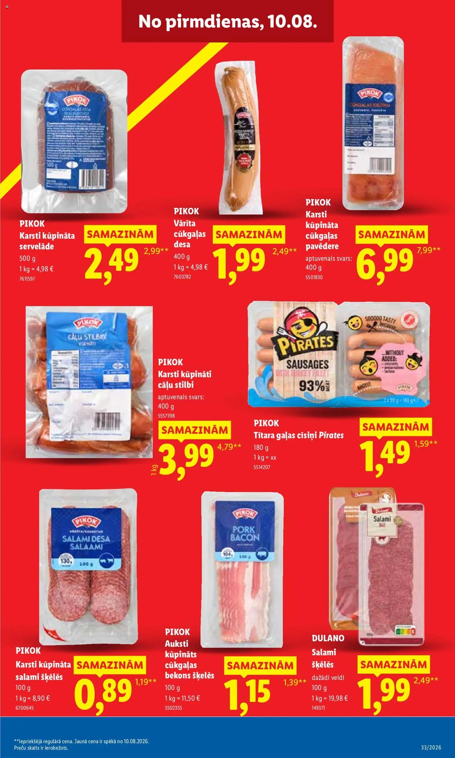 Lidl Akciju buklets