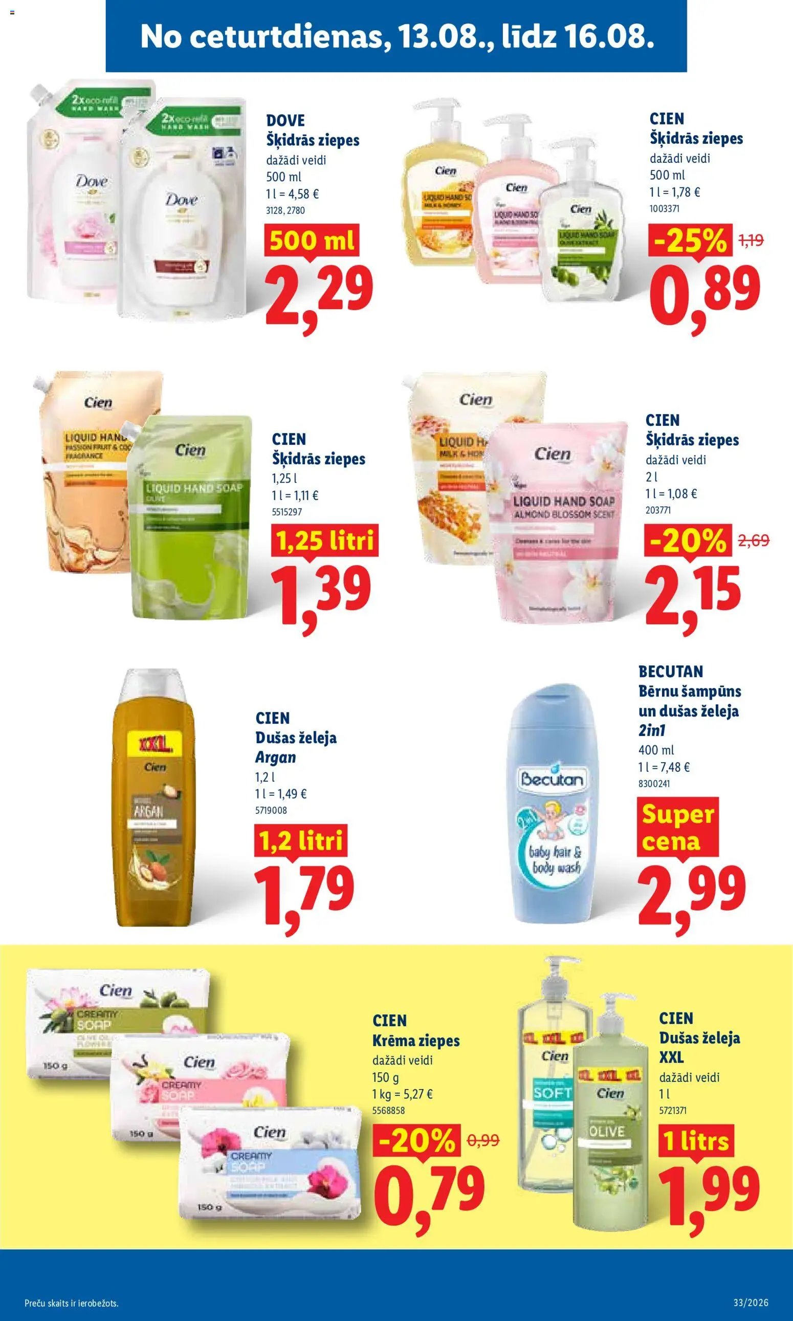 Lidl Akciju buklets