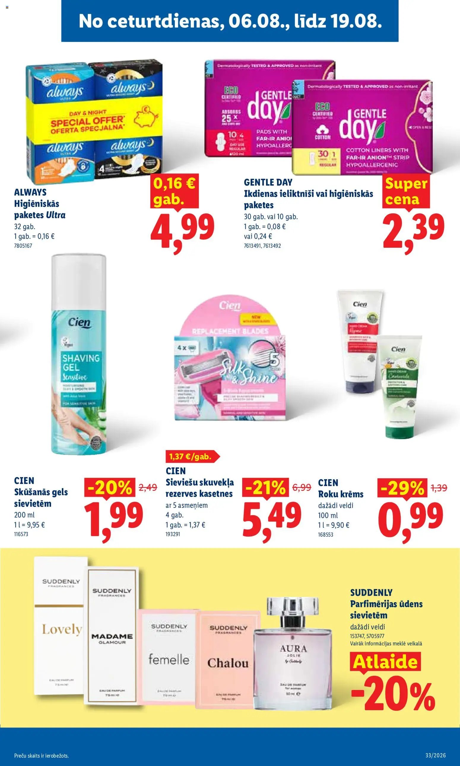 Lidl Akciju buklets