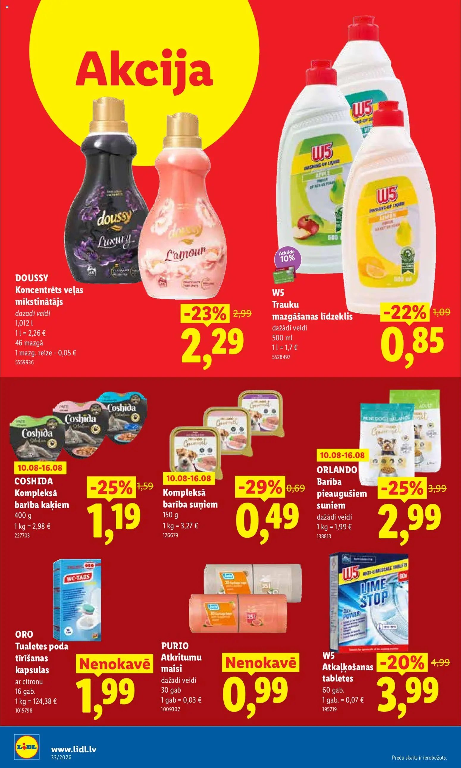 Lidl Akciju buklets