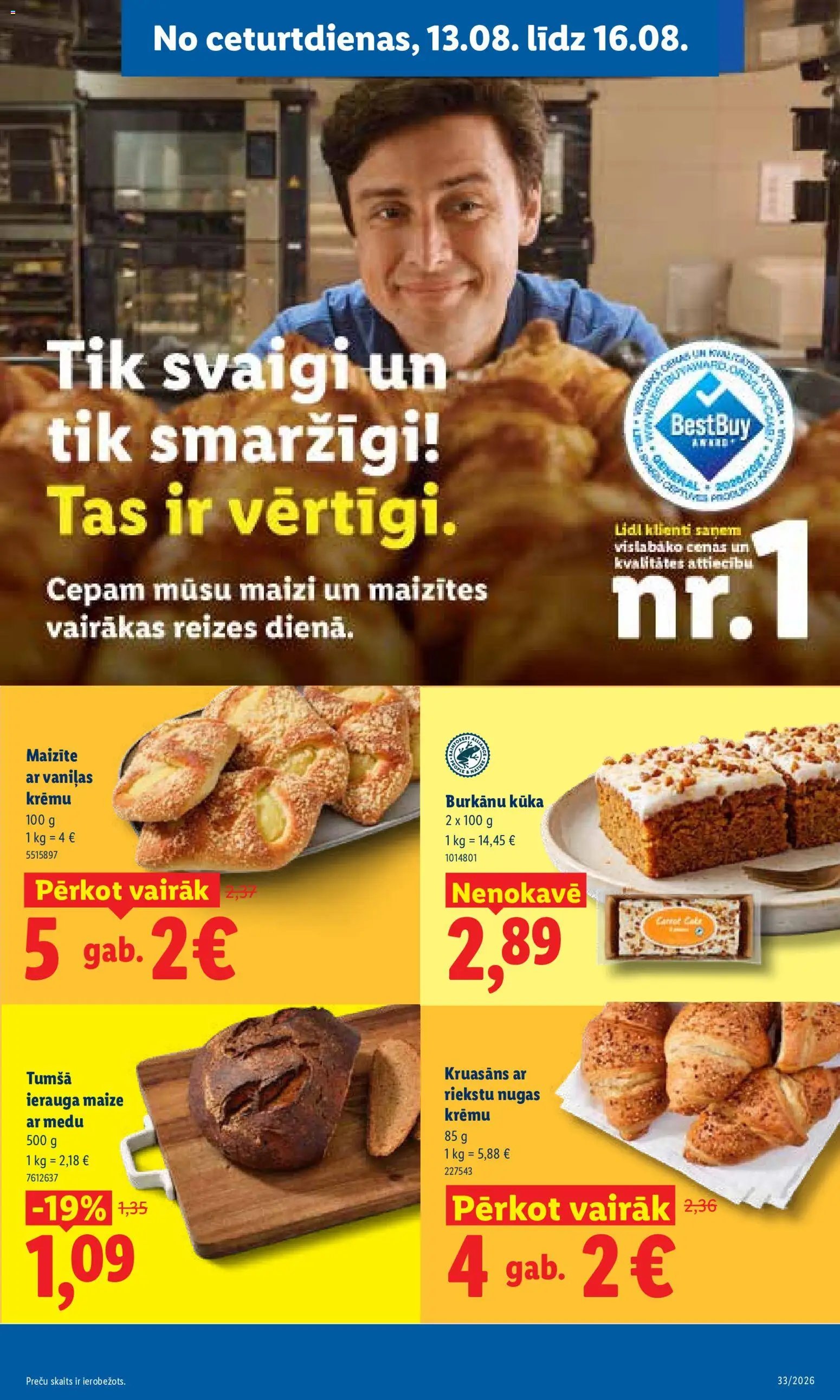 Lidl Akciju buklets