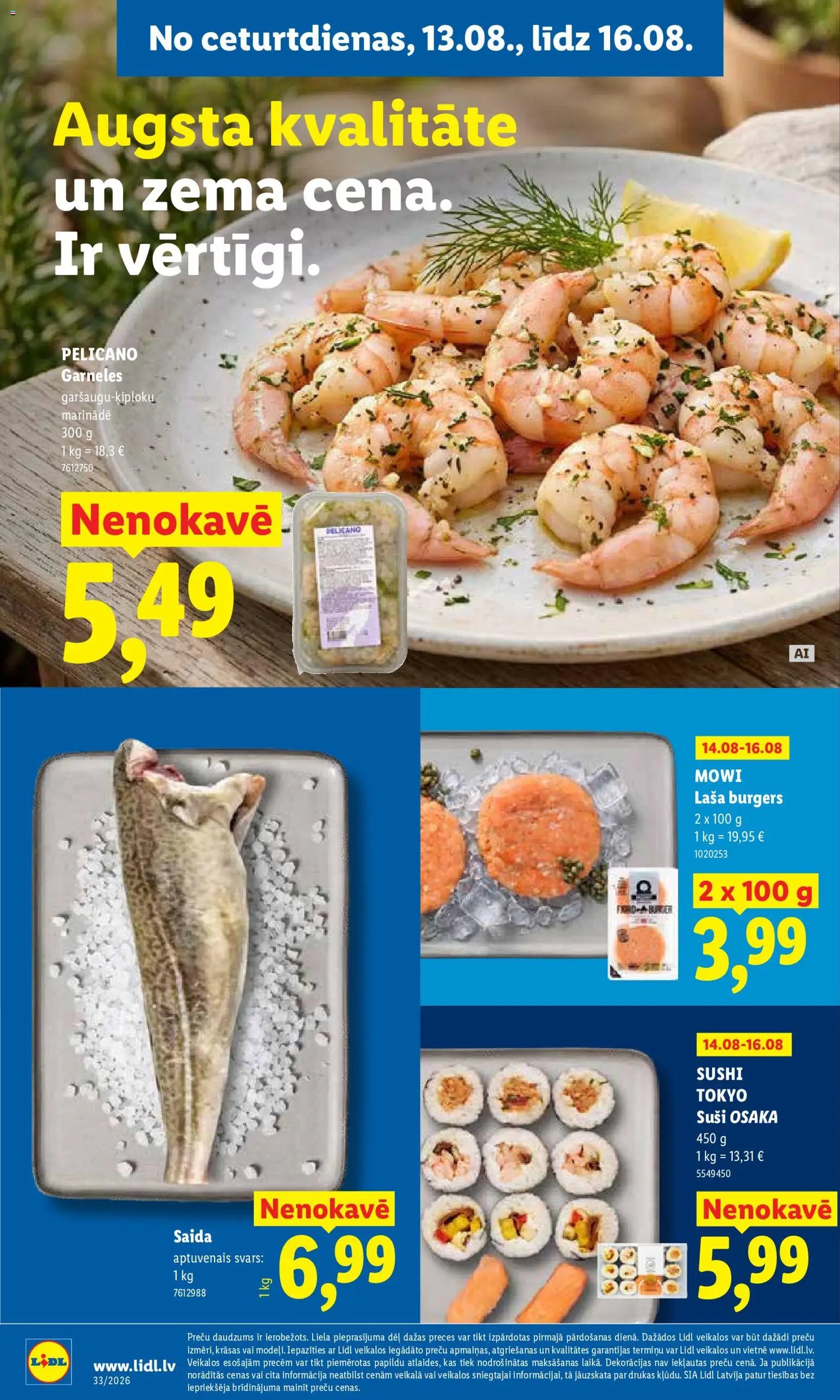 Lidl Akciju buklets