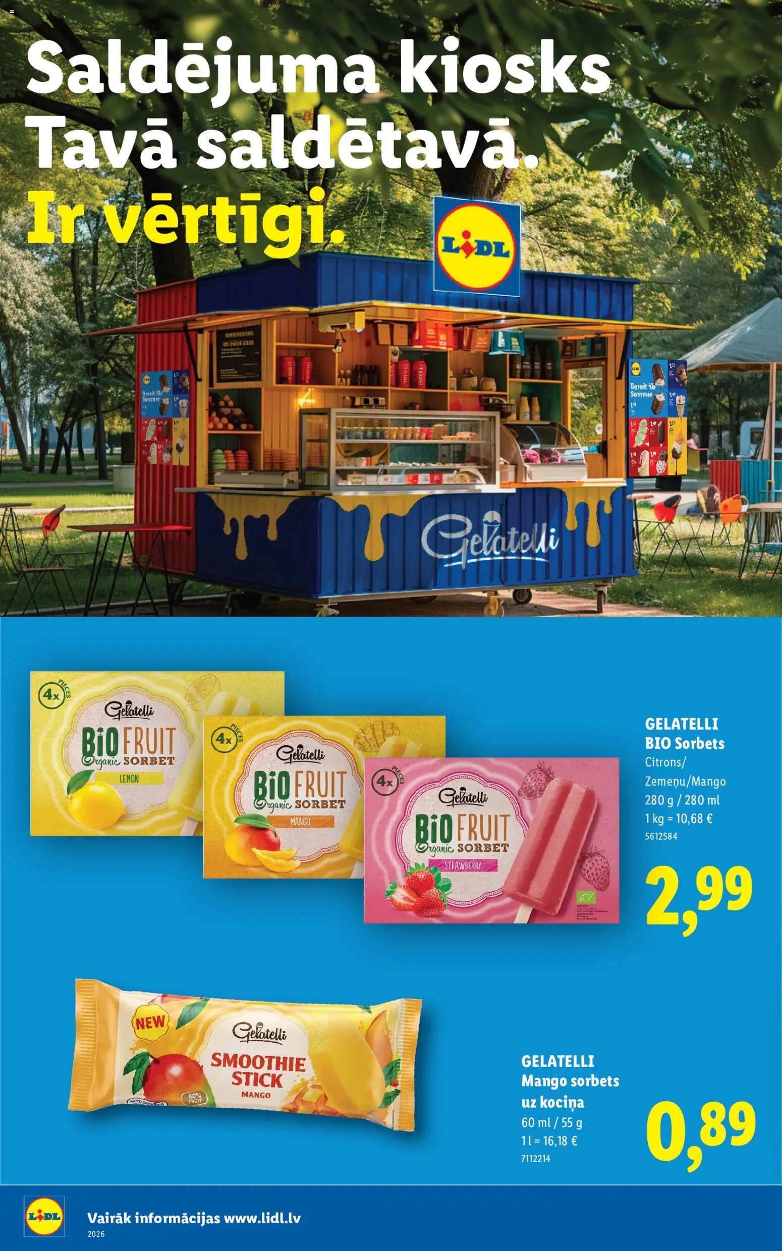 Lidl - Vairāk saldējuma. vairāk vasaras