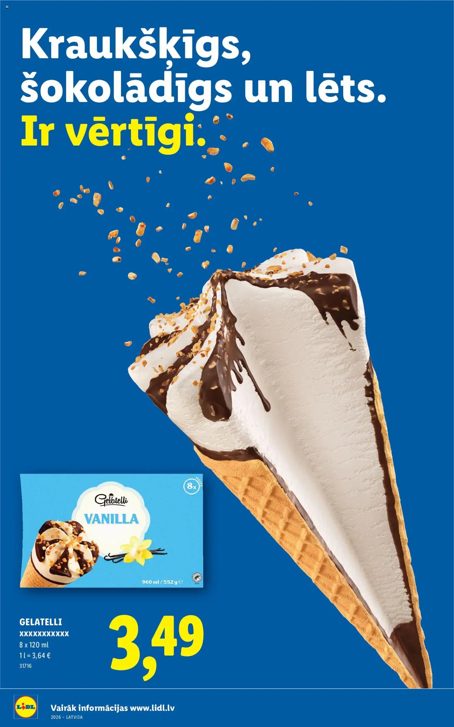 Lidl - Vairāk saldējuma. vairāk vasaras