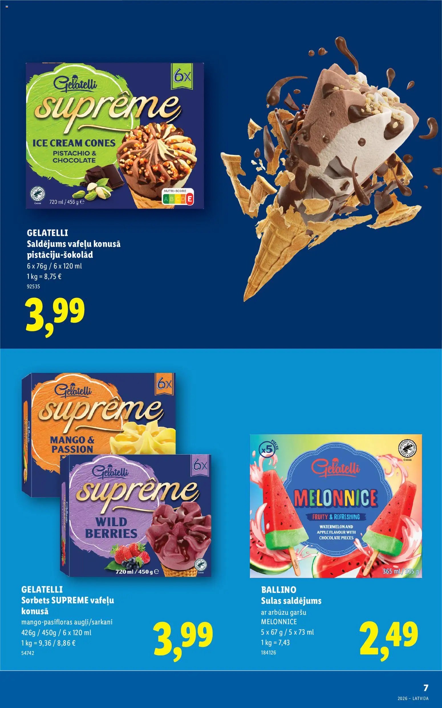 Lidl - Vairāk saldējuma. vairāk vasaras