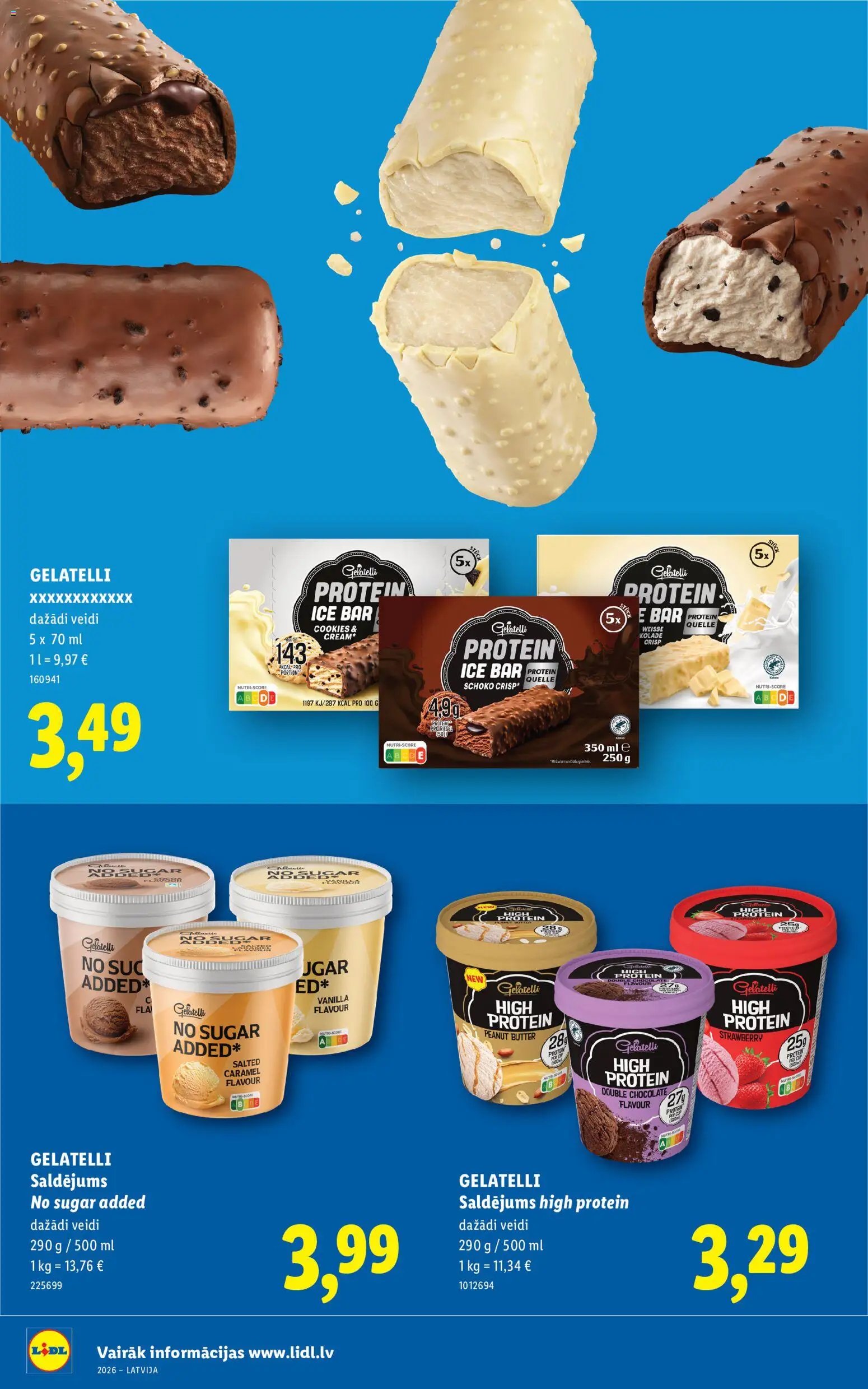 Lidl - Vairāk saldējuma. vairāk vasaras
