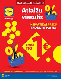Lidl - Atlaižu viesulis no 10.08