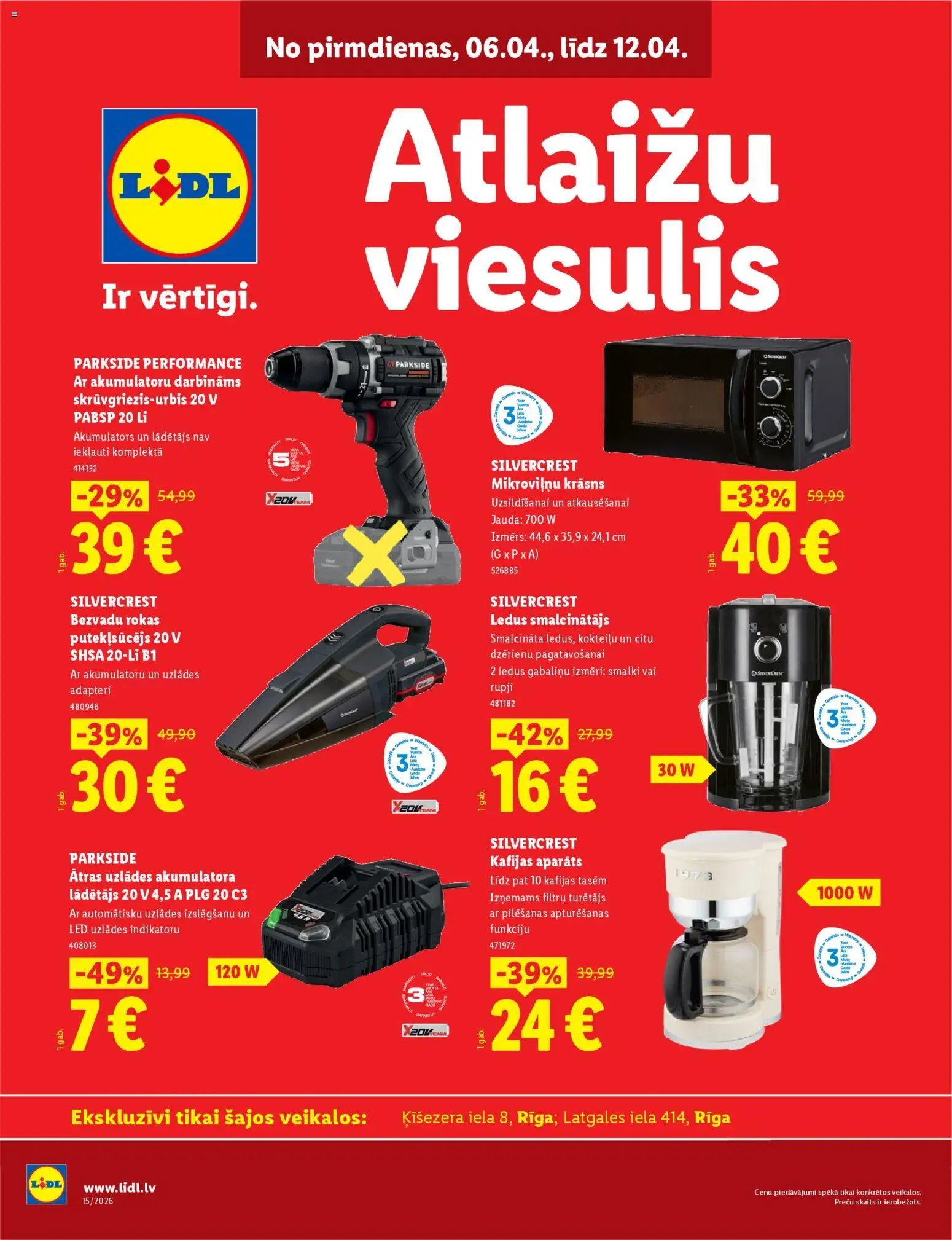 Lidl - Atlaižu viesulis no 06.04