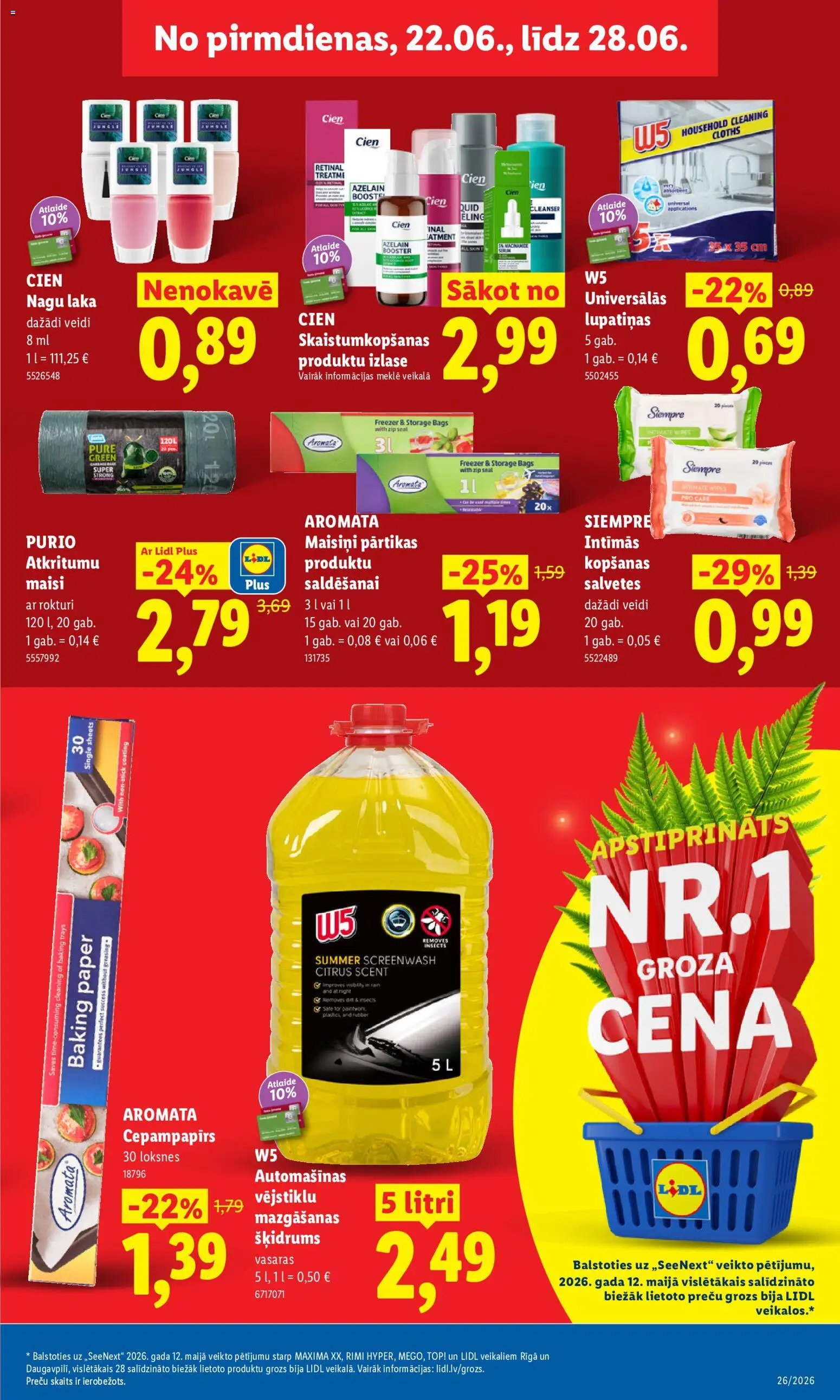 Lidl Akciju buklets