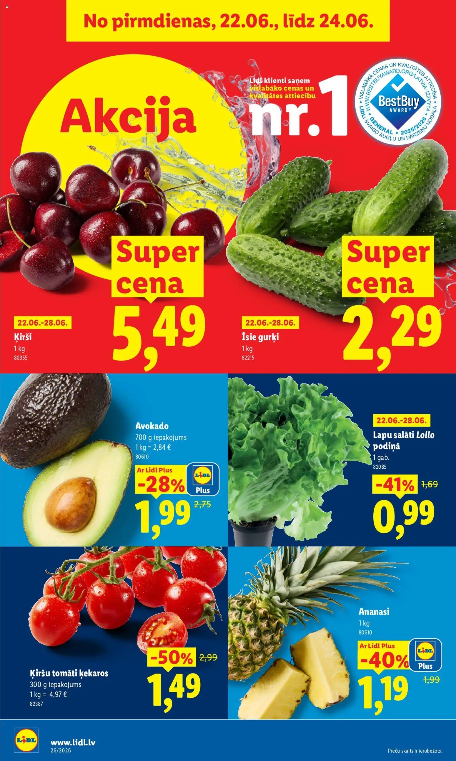 Lidl Akciju buklets