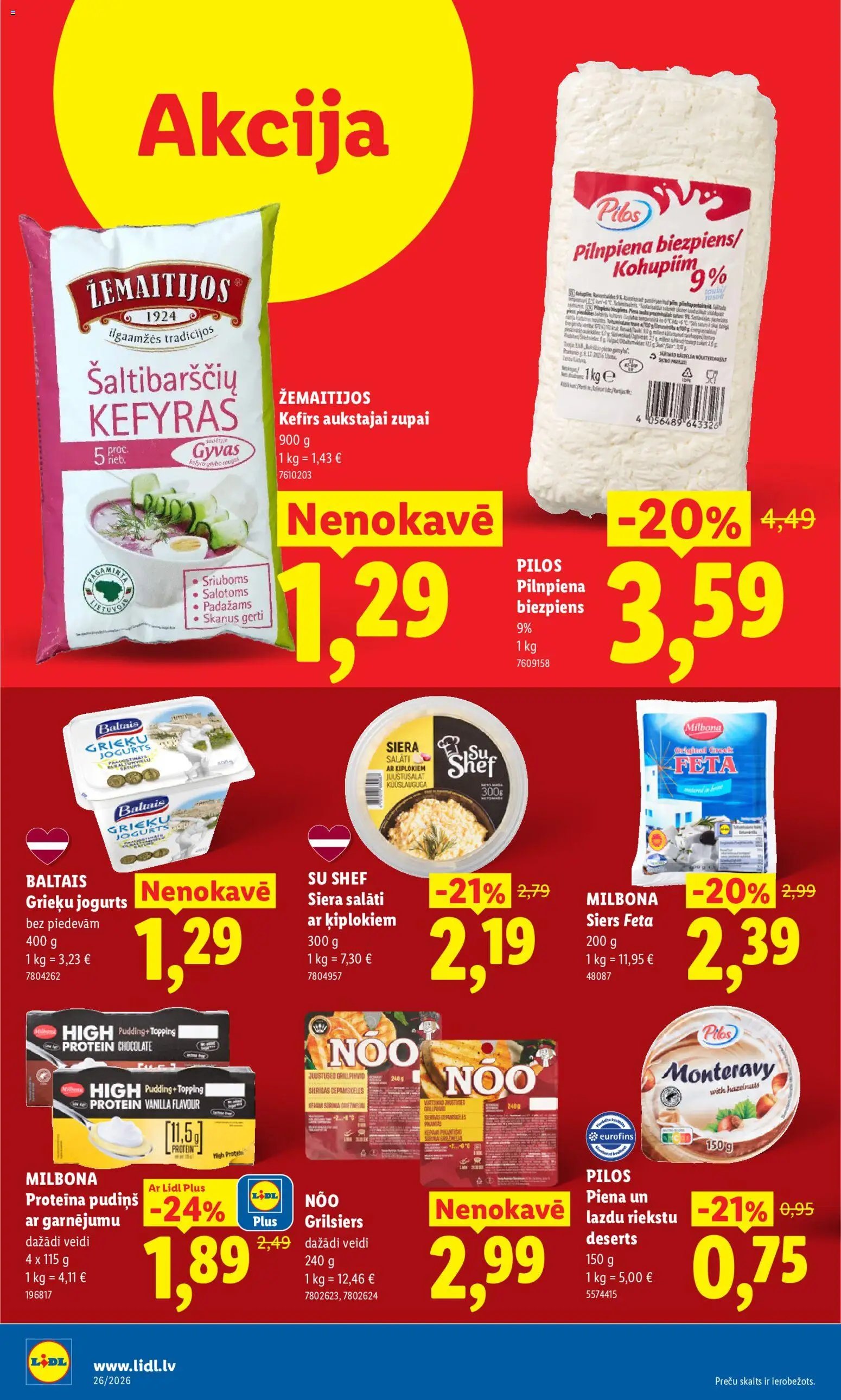 Lidl Akciju buklets
