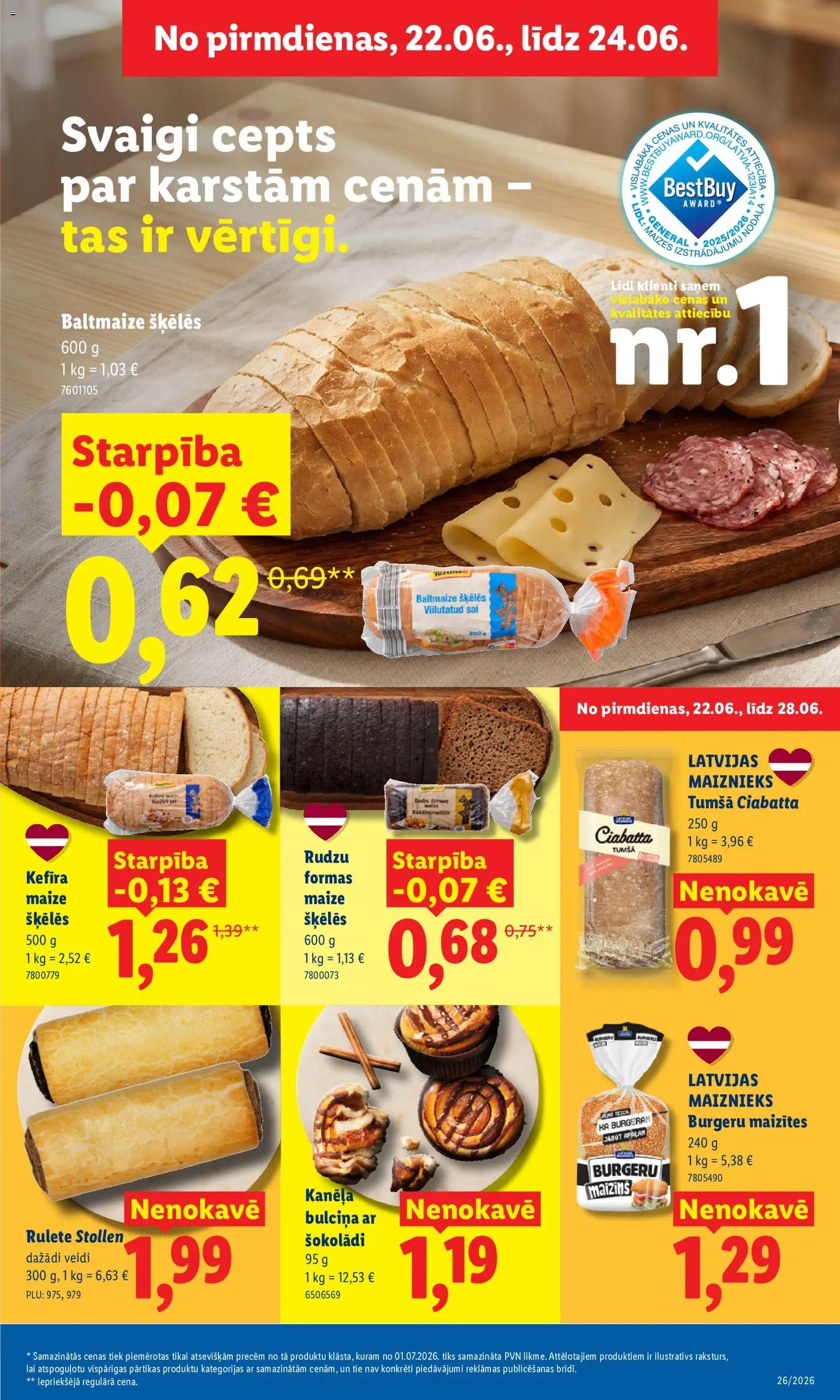 Lidl Akciju buklets