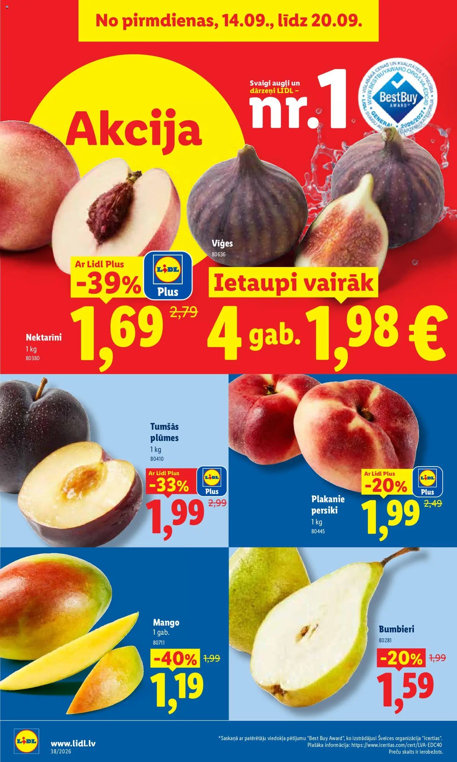 Lidl Akciju buklets