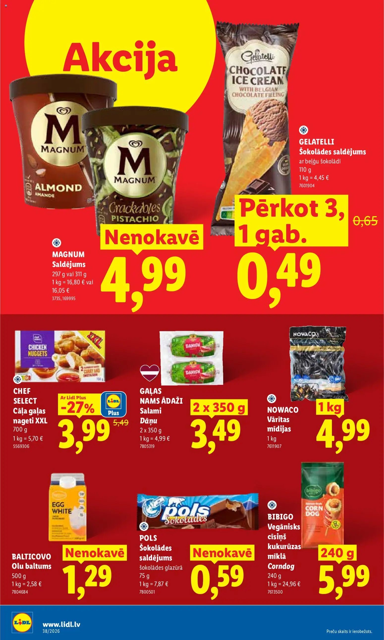 Lidl Akciju buklets