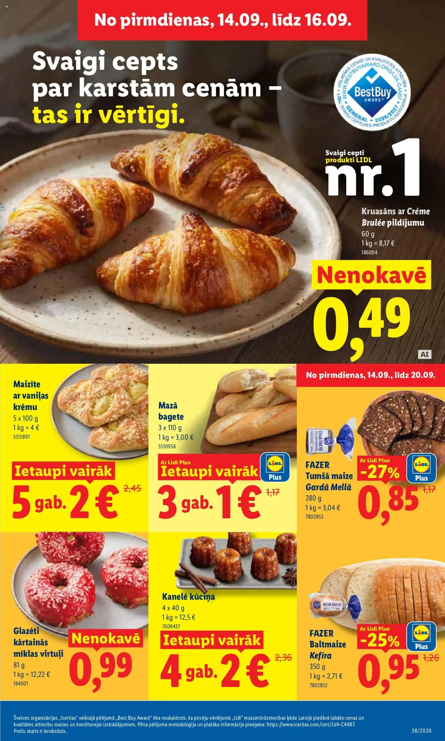 Lidl Akciju buklets