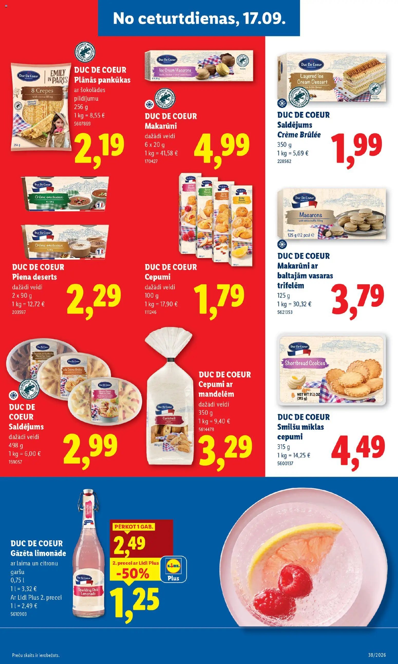 Lidl Akciju buklets