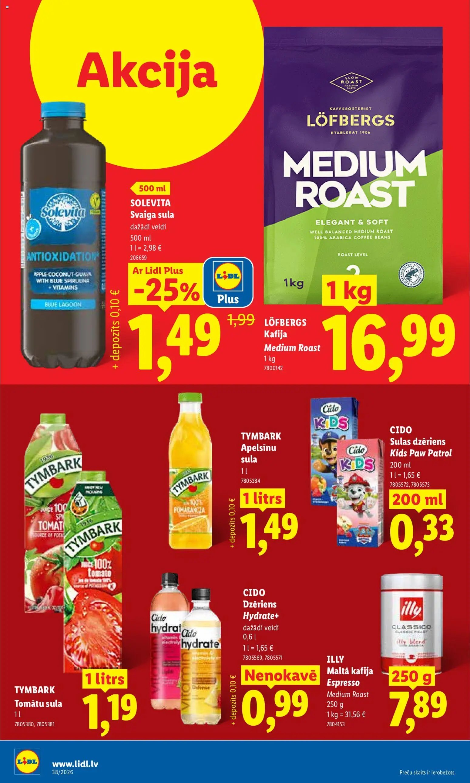 Lidl Akciju buklets