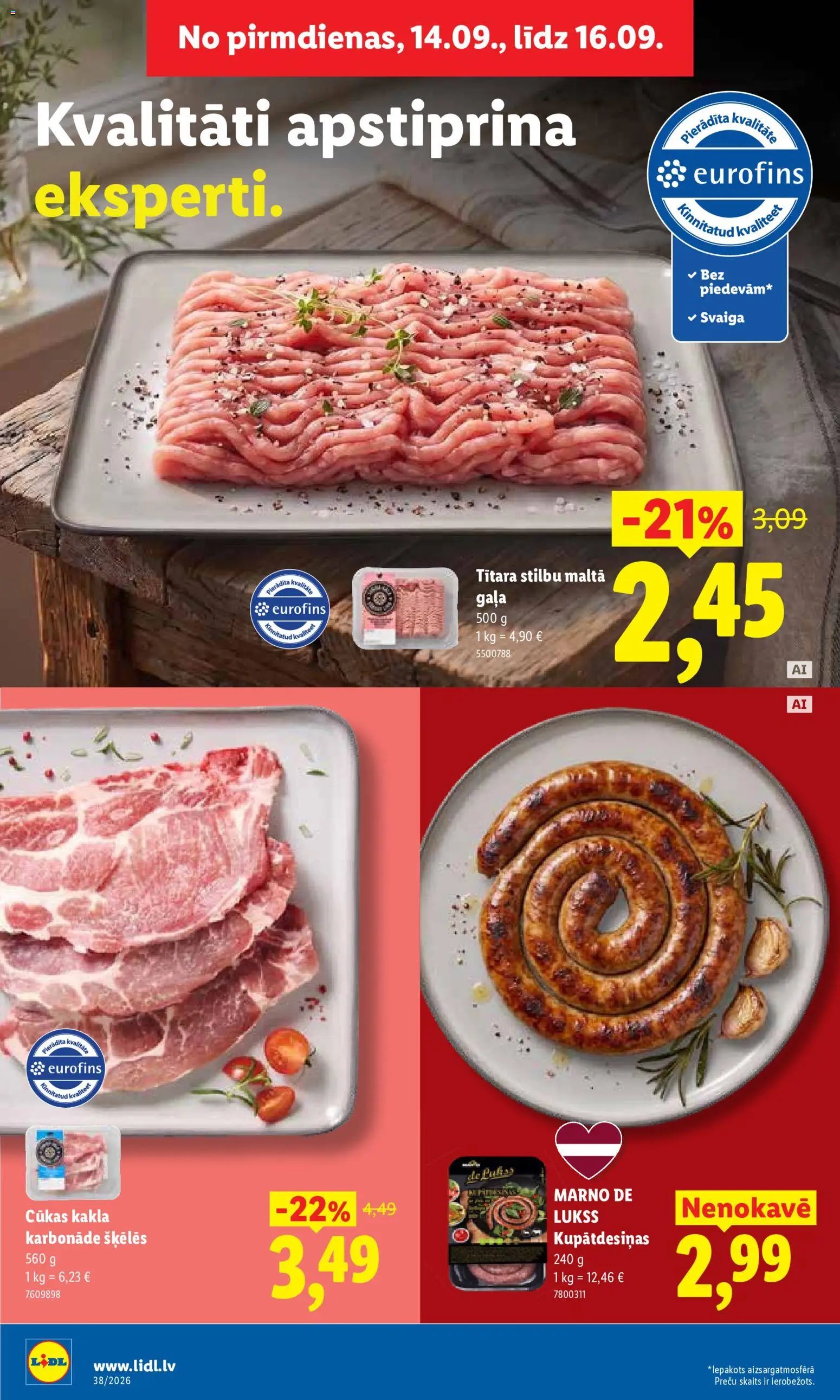 Lidl Akciju buklets