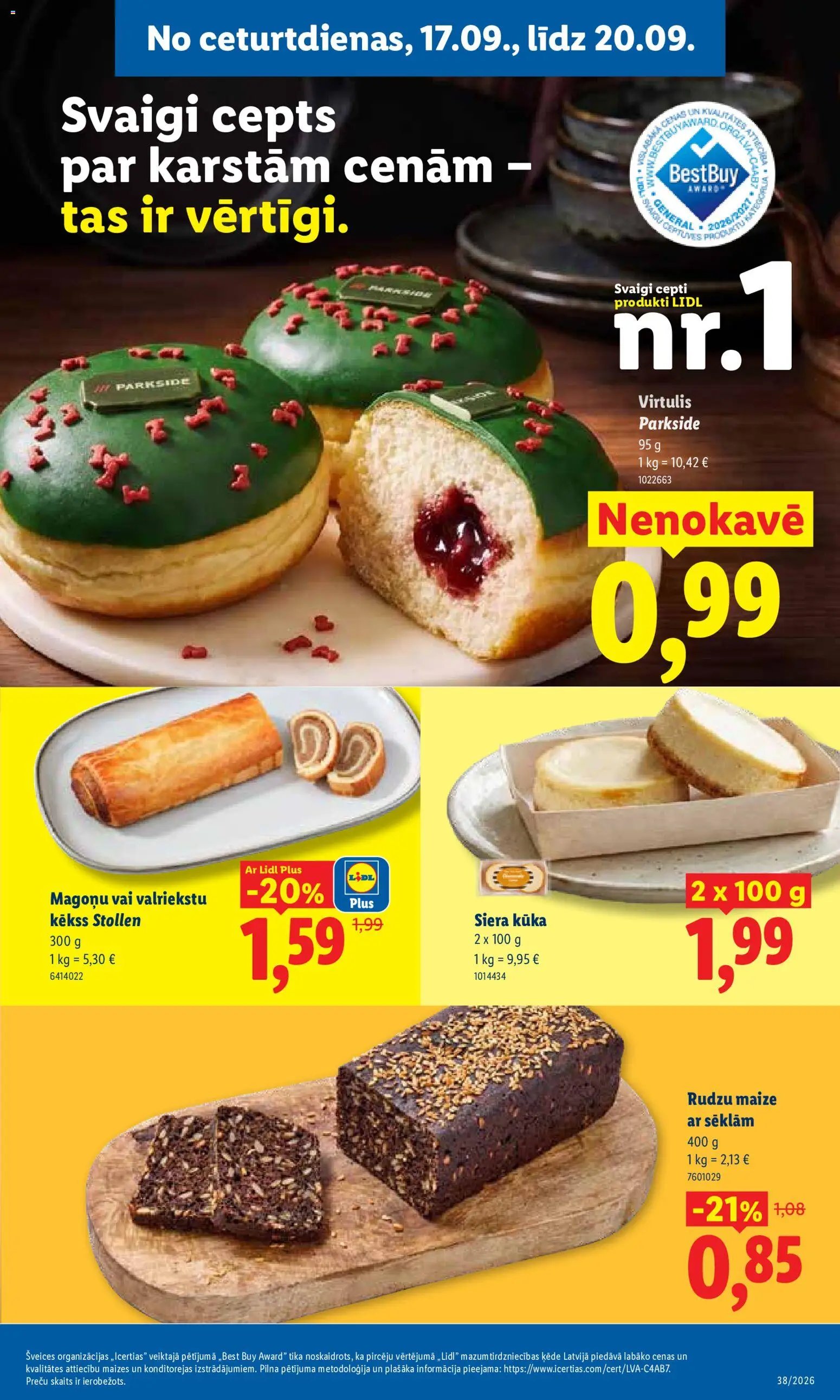 Lidl Akciju buklets