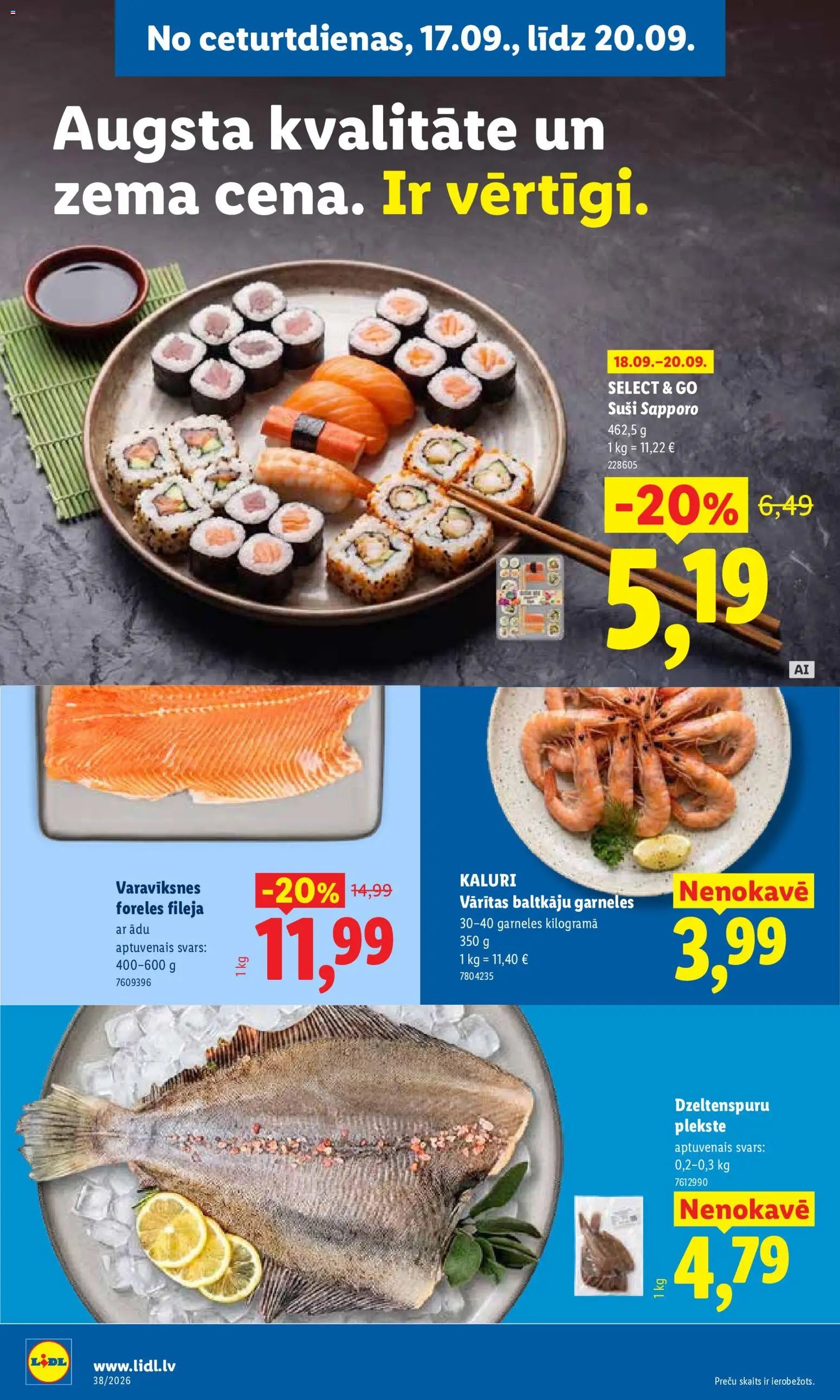 Lidl Akciju buklets