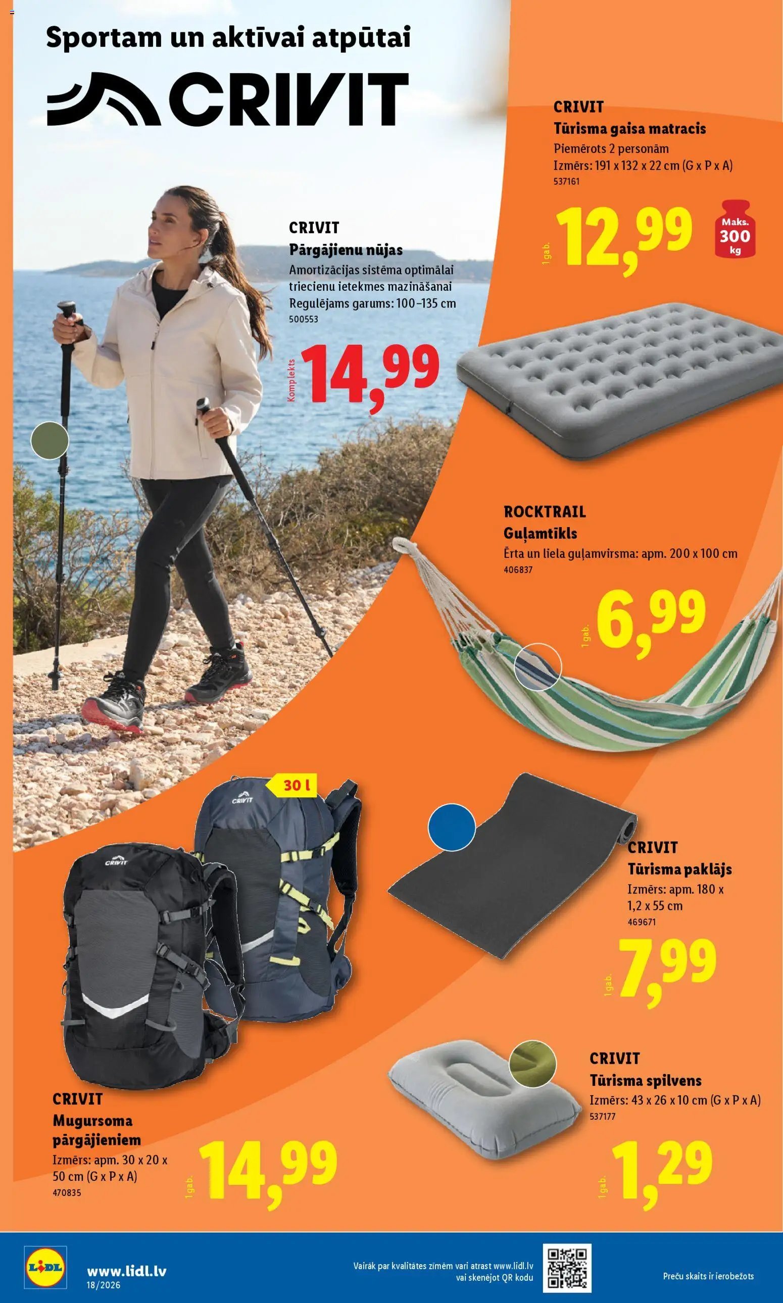 Lidl Nepārtikas preču piedāvājums