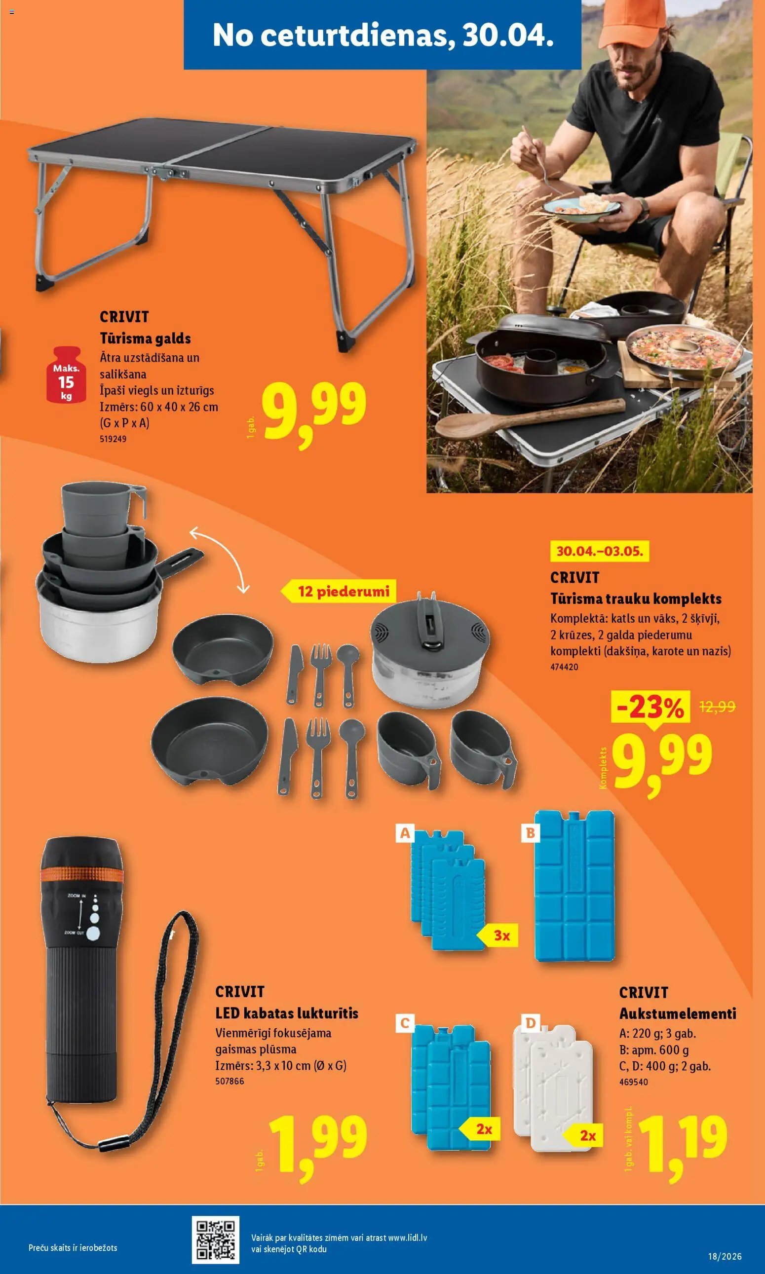 Lidl Nepārtikas preču piedāvājums