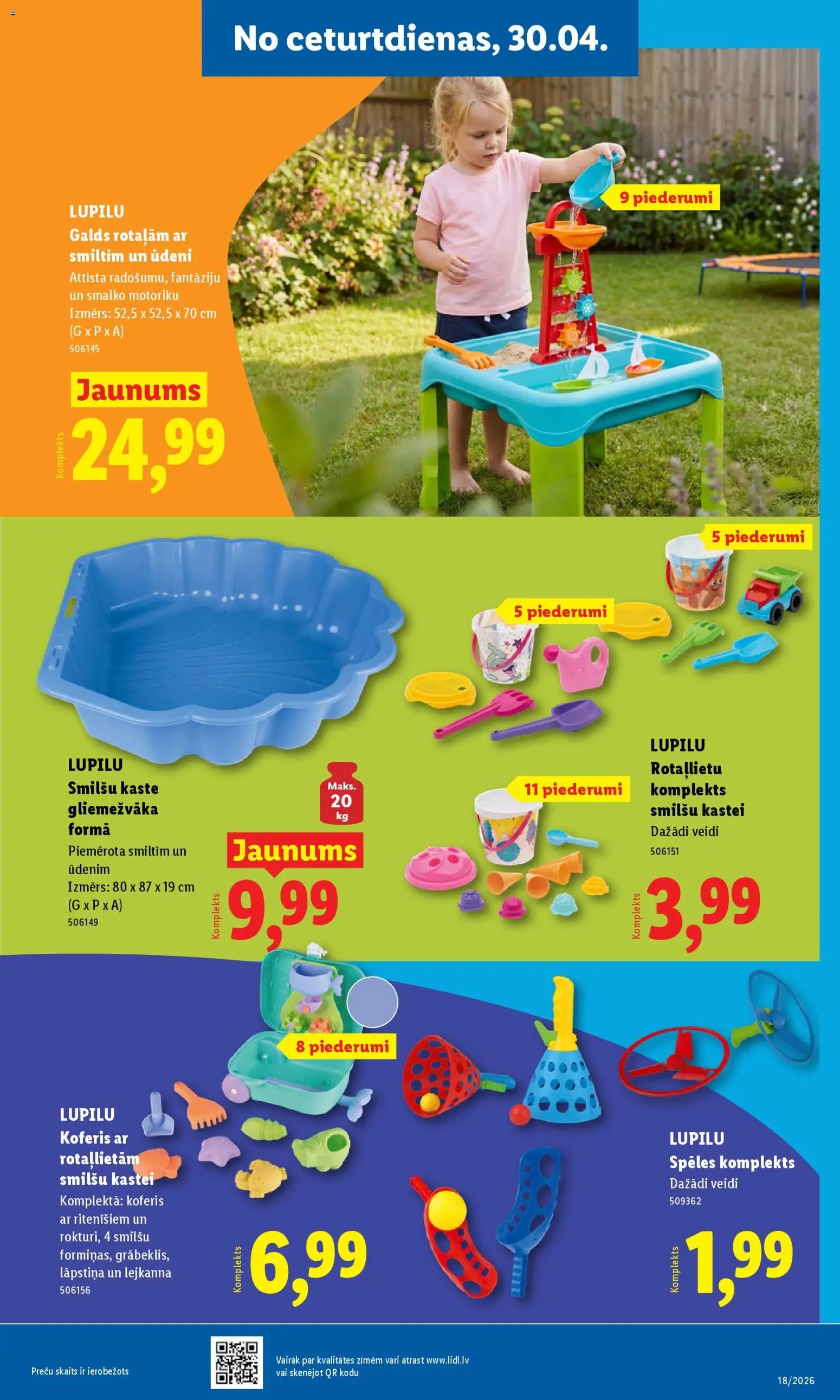 Lidl Nepārtikas preču piedāvājums