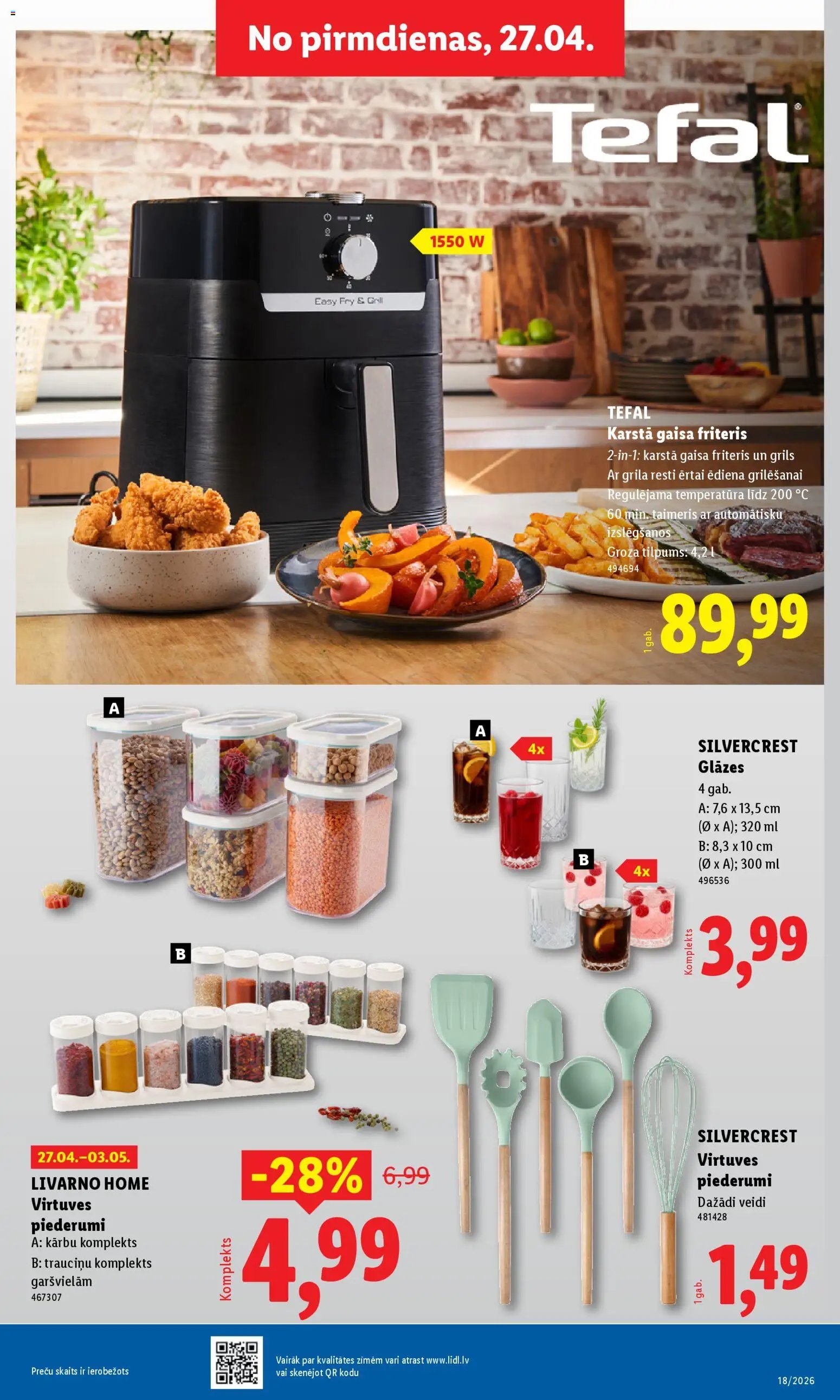 Lidl Nepārtikas preču piedāvājums
