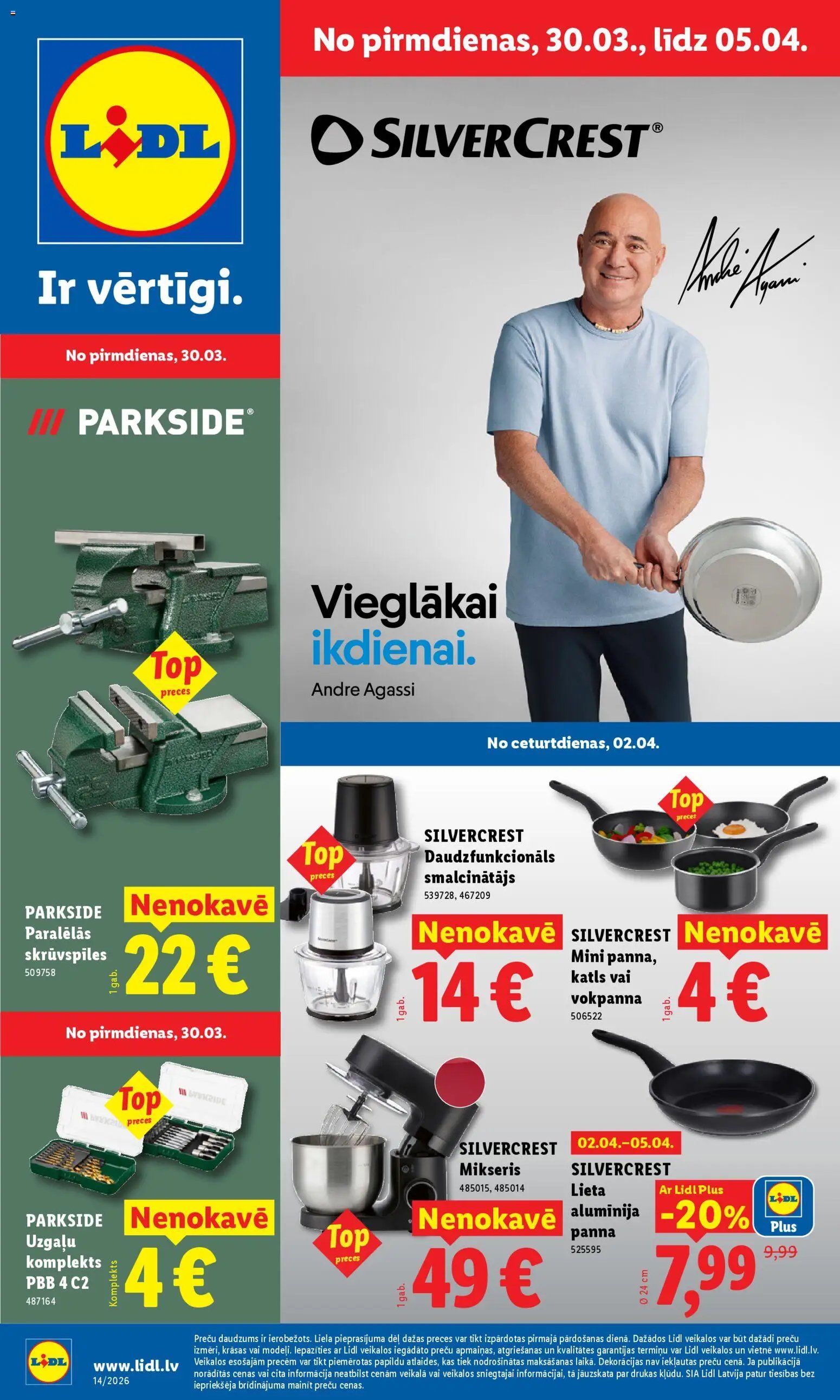 Lidl Nepārtikas preču piedāvājums