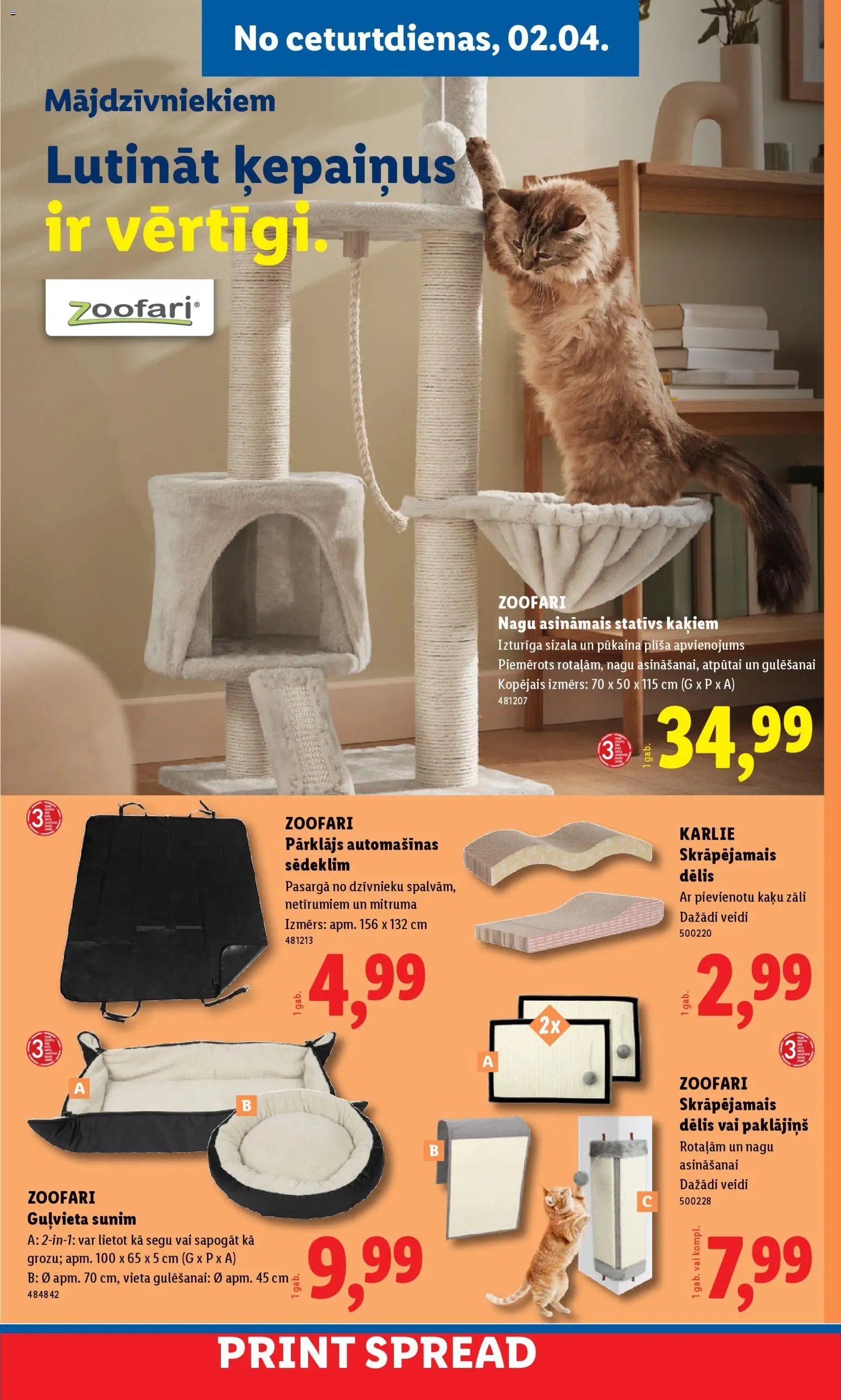 Lidl Nepārtikas preču piedāvājums