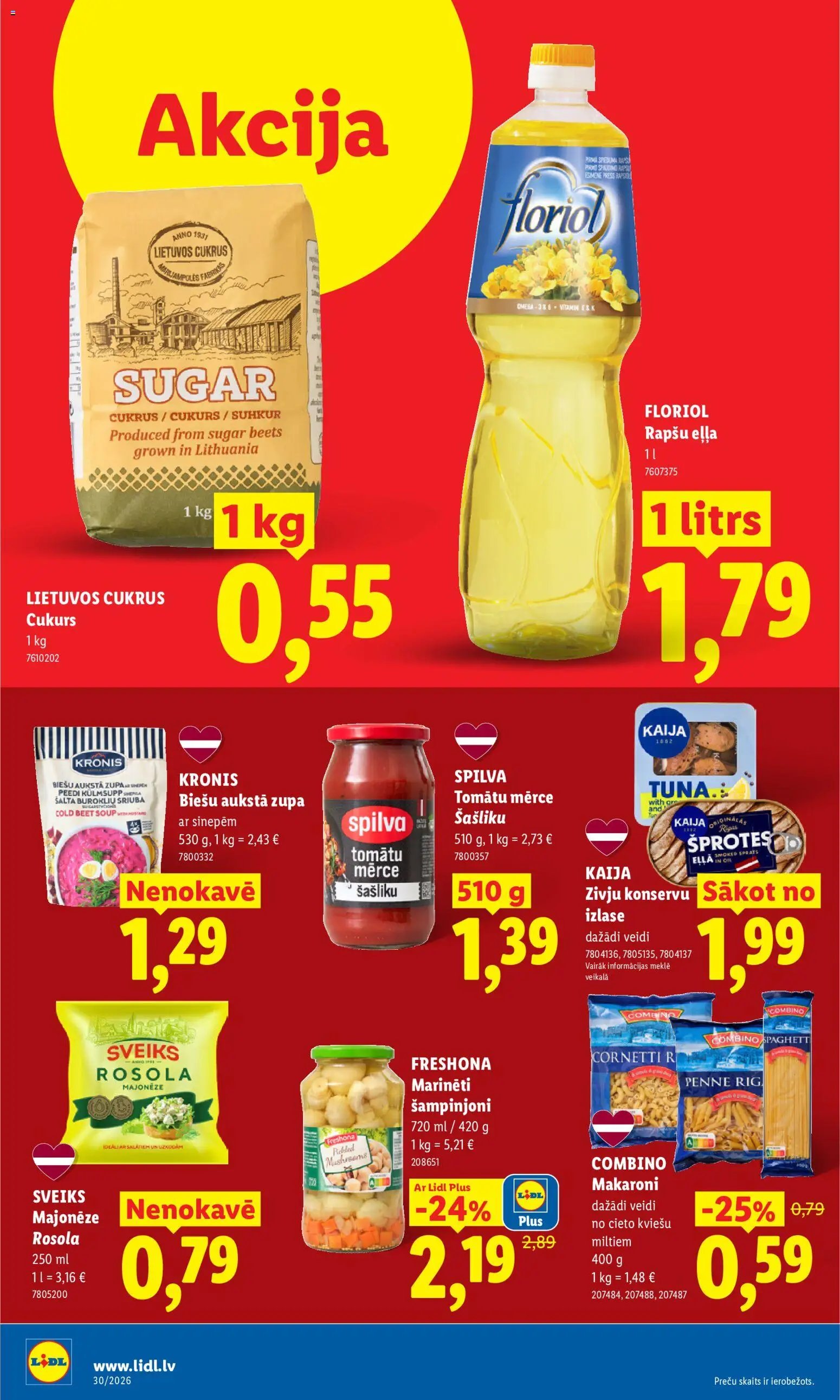 Lidl Akciju buklets