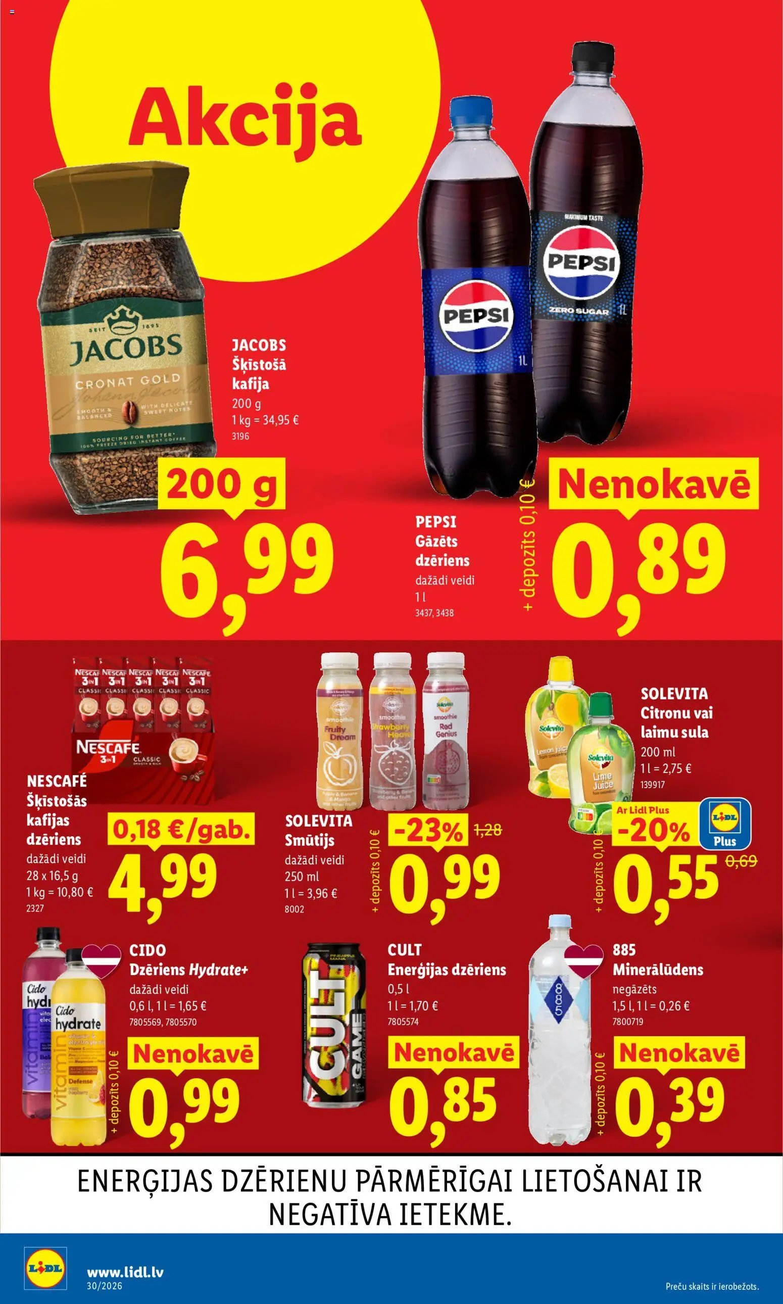 Lidl Akciju buklets