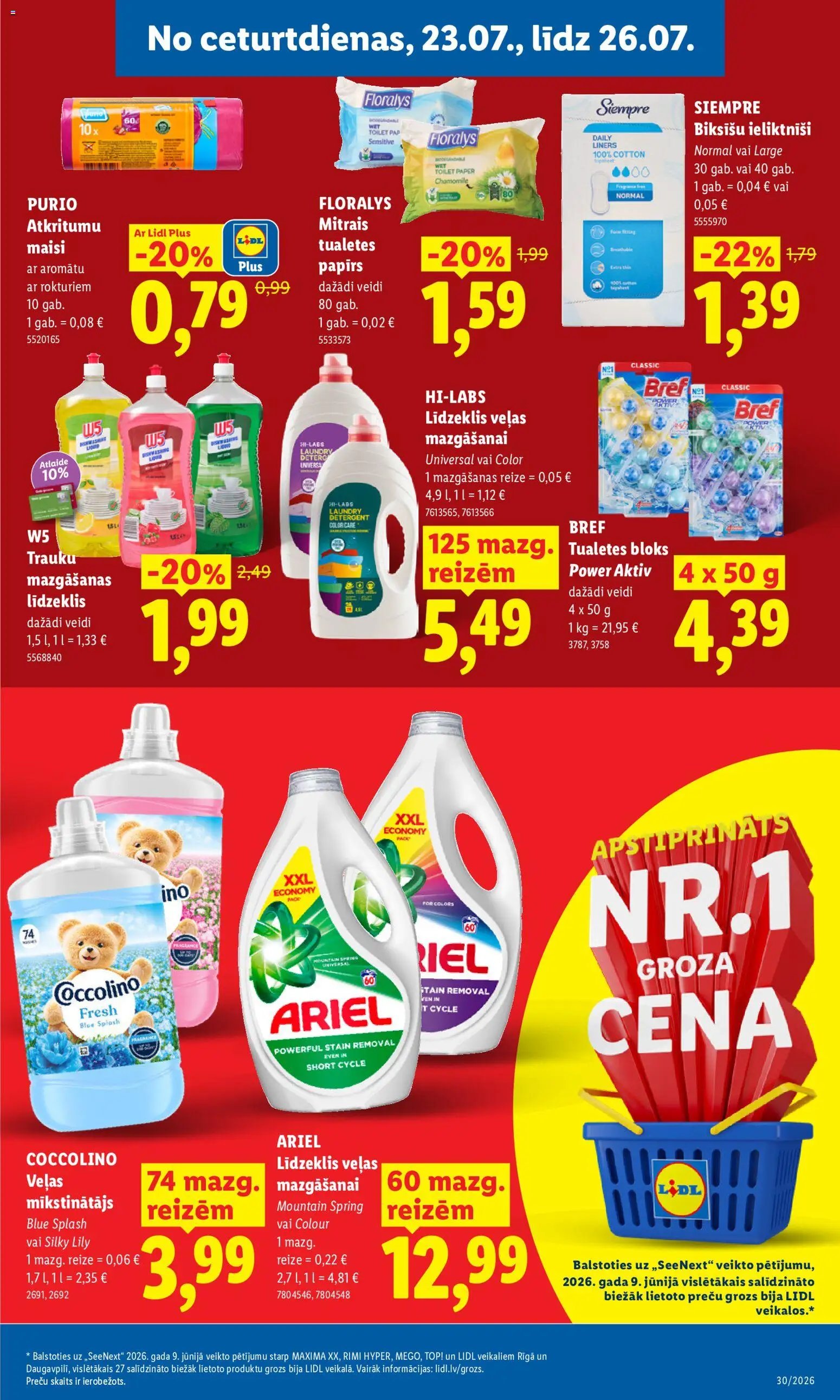 Lidl Akciju buklets